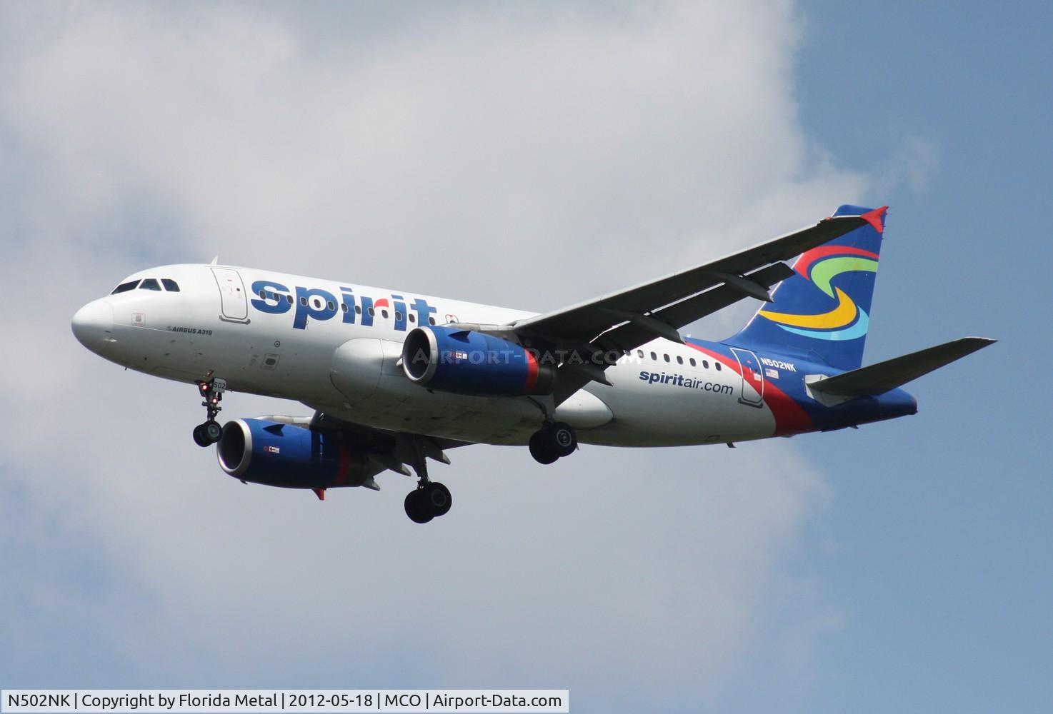 N502NK, 2005 Airbus A319-132 C/N 2433, Spirit A319