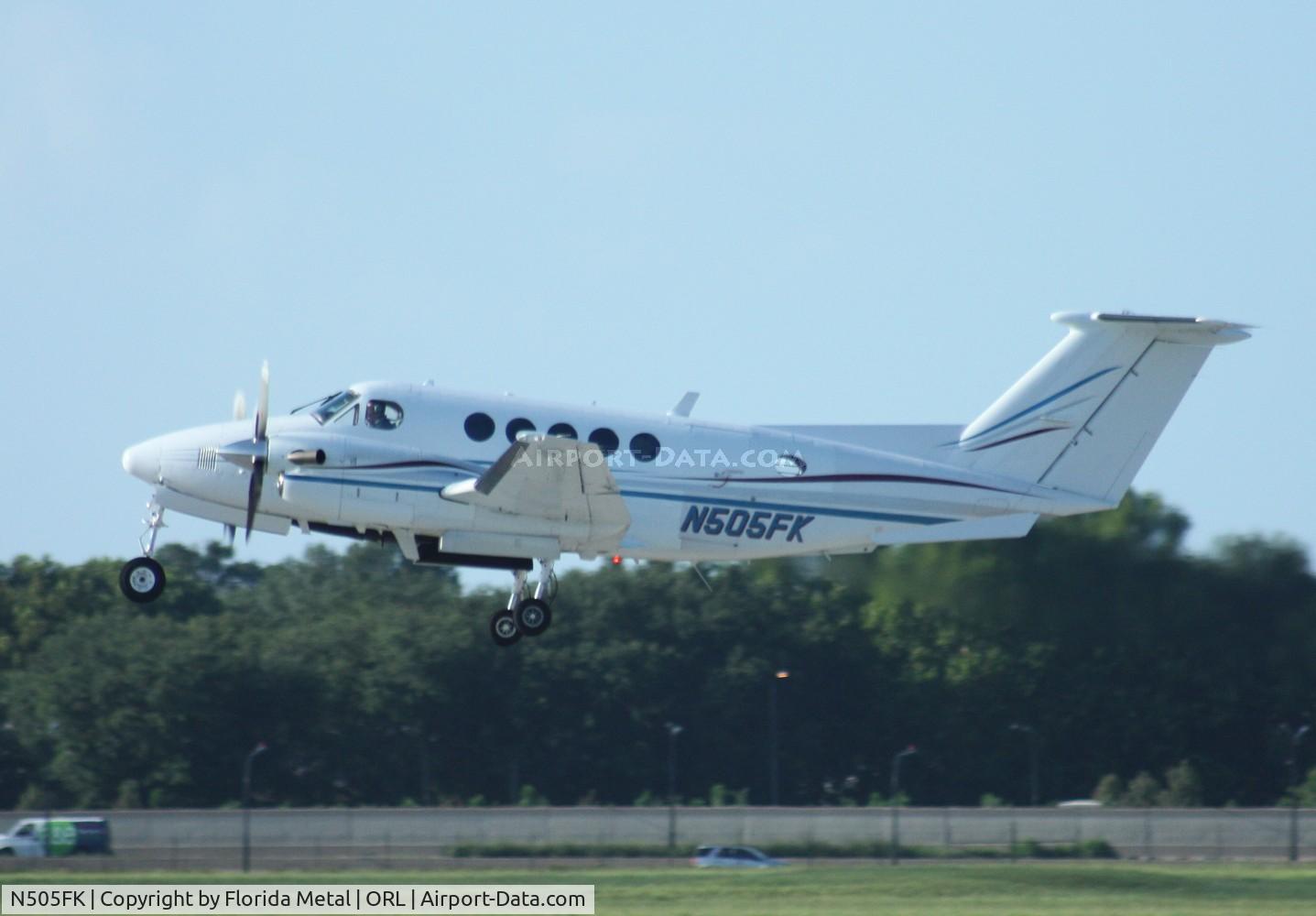 N505FK, 1976 Beech C-12C Huron C/N BC-18, Beech A200