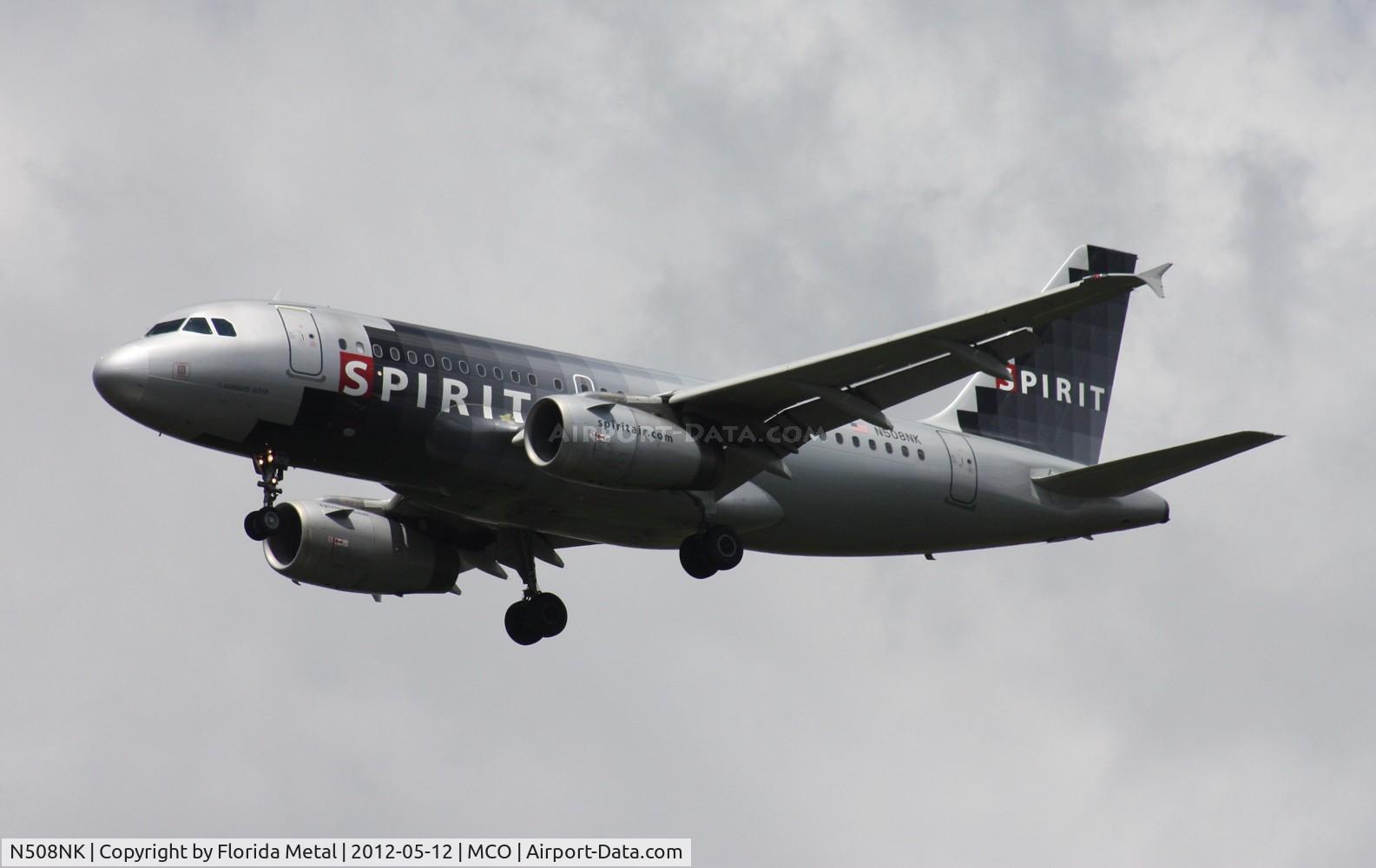 N508NK, 2005 Airbus A319-132 C/N 2567, Spirit A319