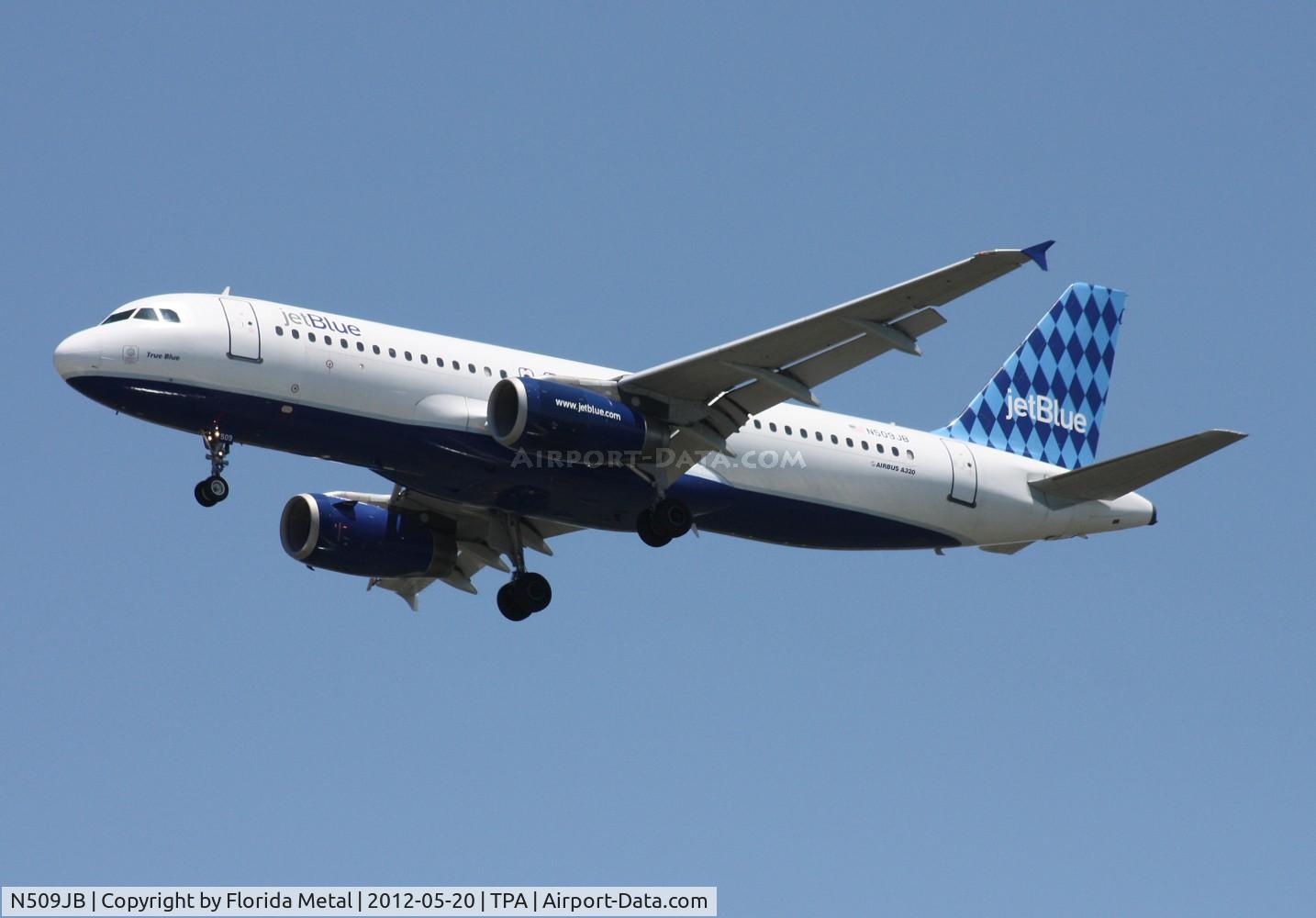 N509JB, 2000 Airbus A320-232 C/N 1270, Jet Blue A320