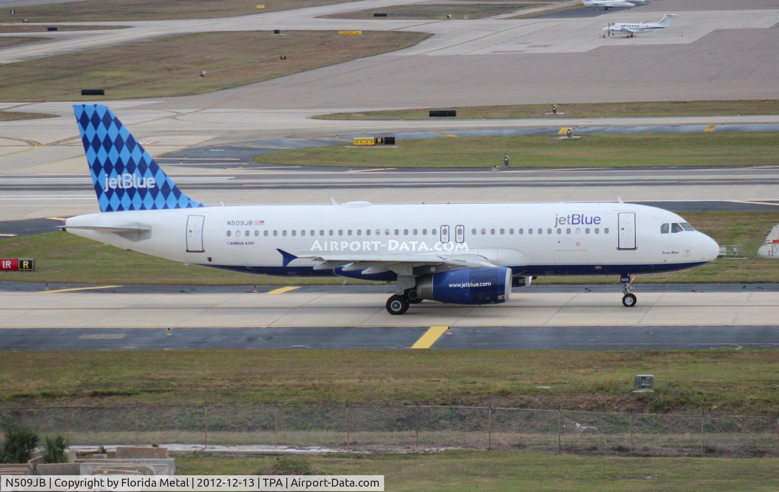 N509JB, 2000 Airbus A320-232 C/N 1270, Jet Blue A320