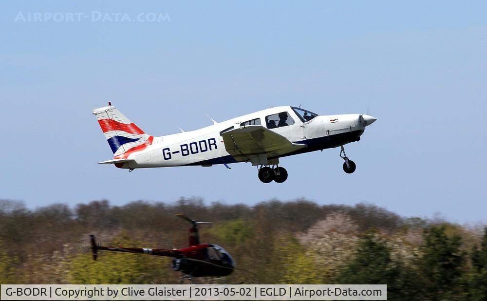 G-BODR, 1979 Piper PA-28-161 Cherokee Warrior II C/N 28-8116318, Ex: N8436B > G-BODR - Originally owned to, Airways Aero Associations Ltd in January 1988 and currently with, Booker Aircraft Leasing Ltd since January 2012.