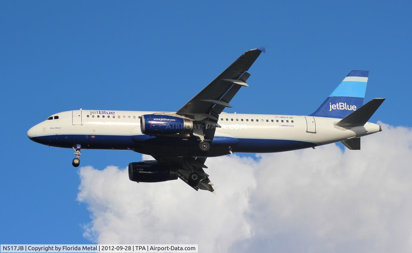 N517JB, 2000 Airbus A320-232 C/N 1327, Jet Blue A320