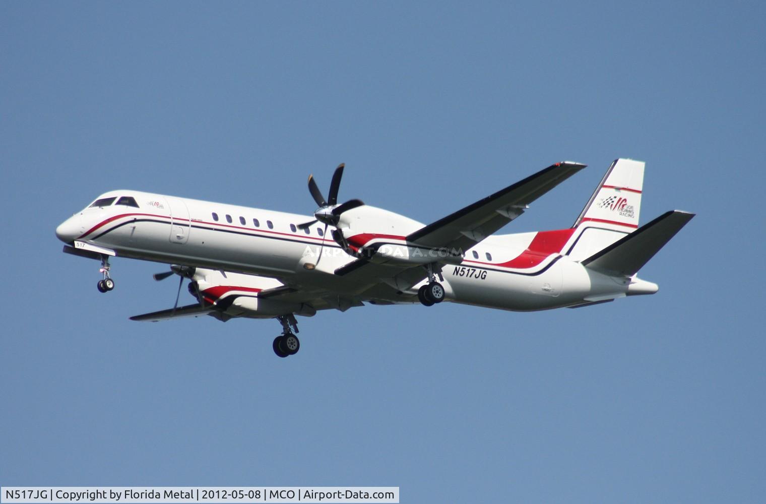 N517JG, 1995 Saab 2000 C/N 2000-021, Joe Gibbs Racing Saab 2000