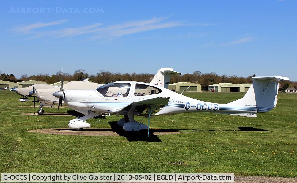 G-OCCS, 2006 Diamond DA-40D Diamond Star C/N D4.249, Ex: OE-VPU > G-OCCS - Originally owned to, Plane Talking Ltd in February 2007 and currently in private hands since April 2013