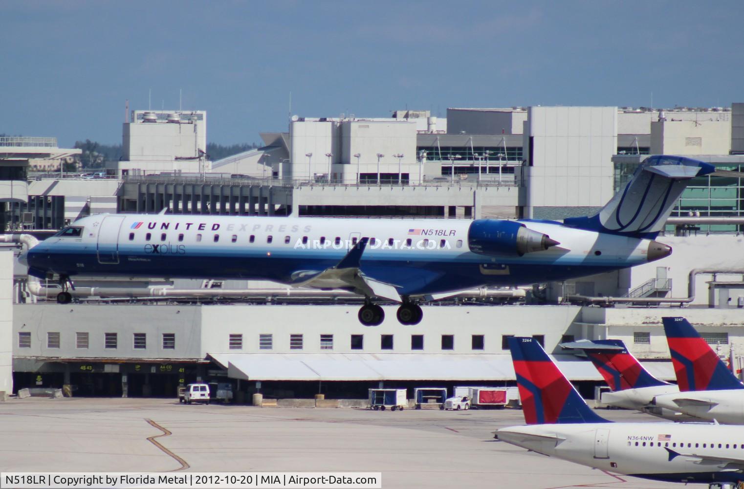 N518LR, 2006 Bombardier CRJ-700 (CL-600-2C10) Regional Jet C/N 10259, United Express CRJ-700