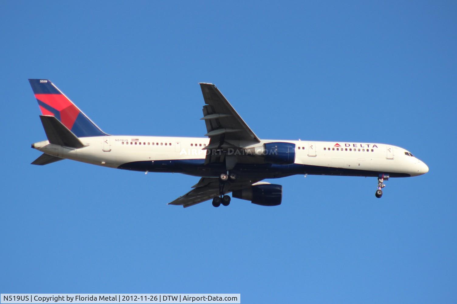 N519US, 1986 Boeing 757-251 C/N 23207, Delta 757