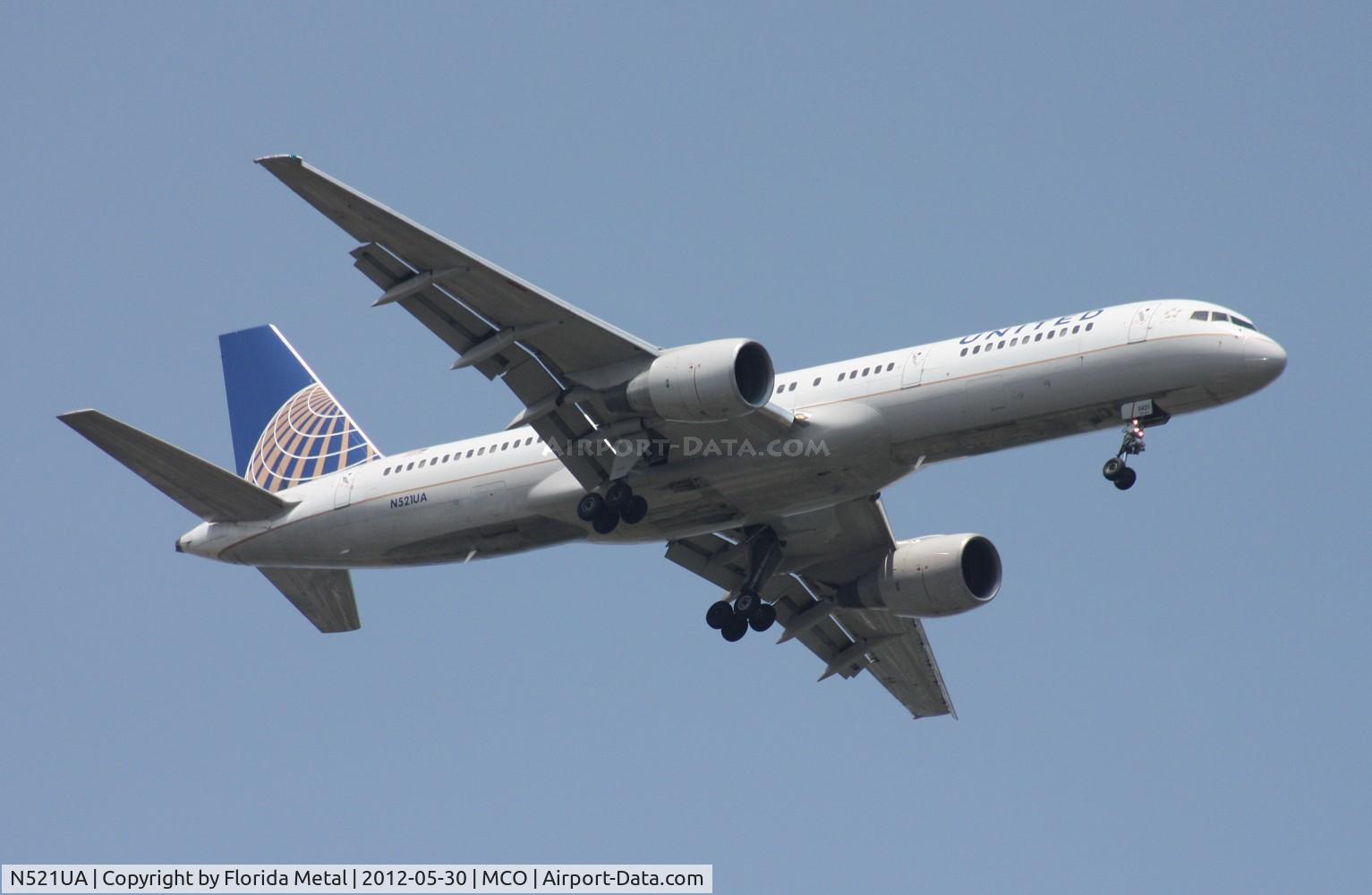 N521UA, 1990 Boeing 757-222 C/N 24891, United 757