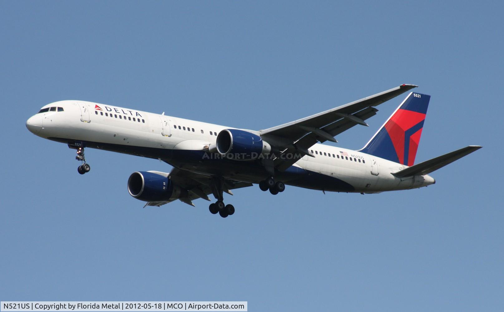 N521US, 1986 Boeing 757-251 C/N 23209, Delta 757-200
