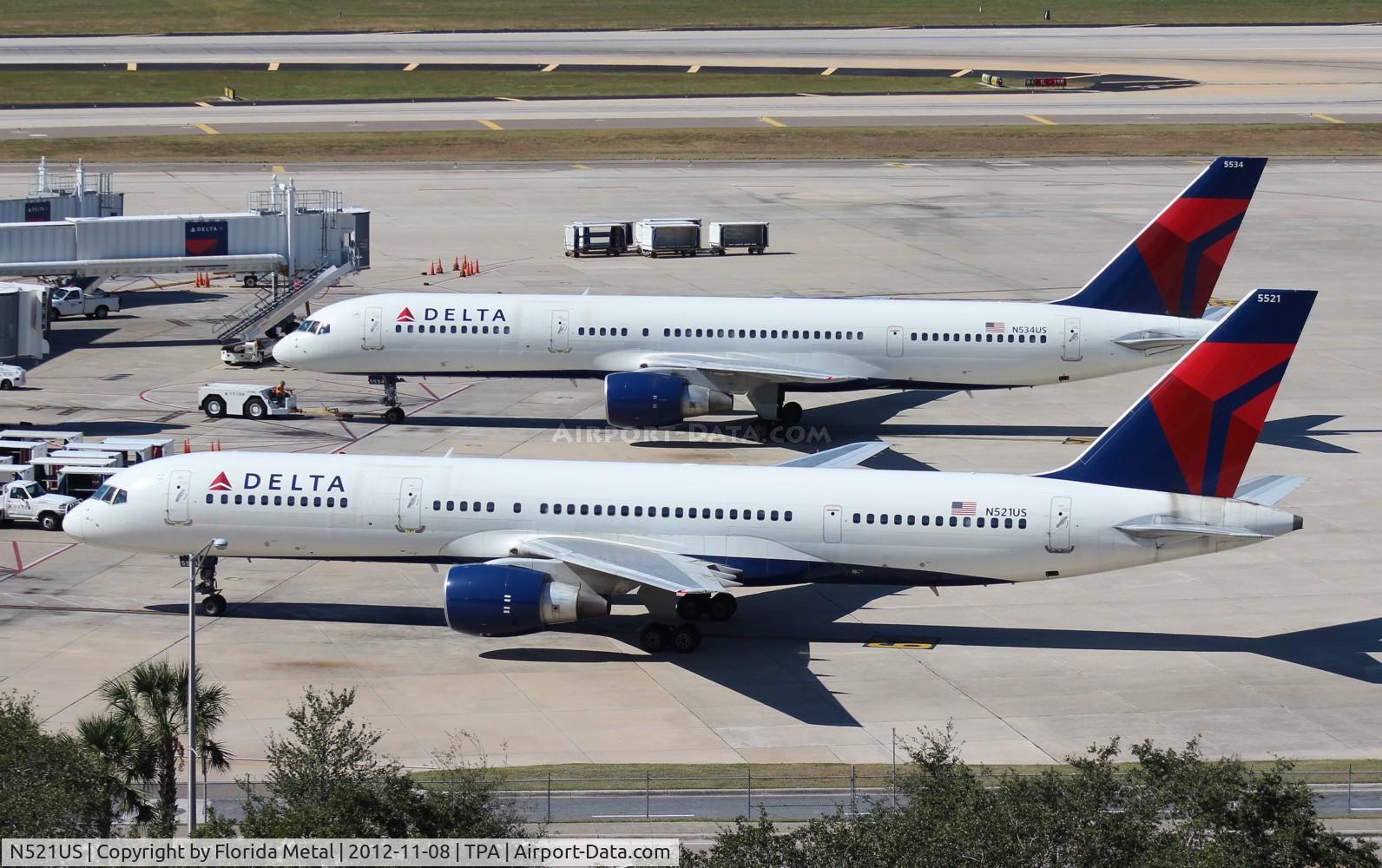 N521US, 1986 Boeing 757-251 C/N 23209, Delta 757-200
