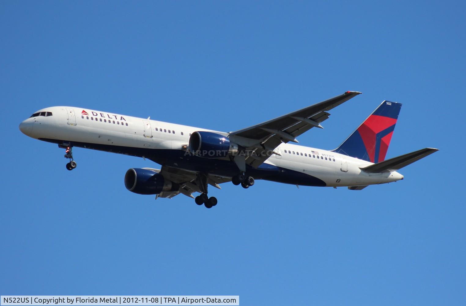 N522US, 1987 Boeing 757-251 C/N 23616, Delta 757