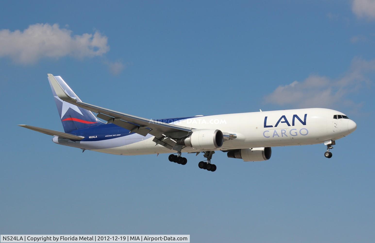 N524LA, 2007 Boeing 767-346F C/N 35816, LAN 767-300