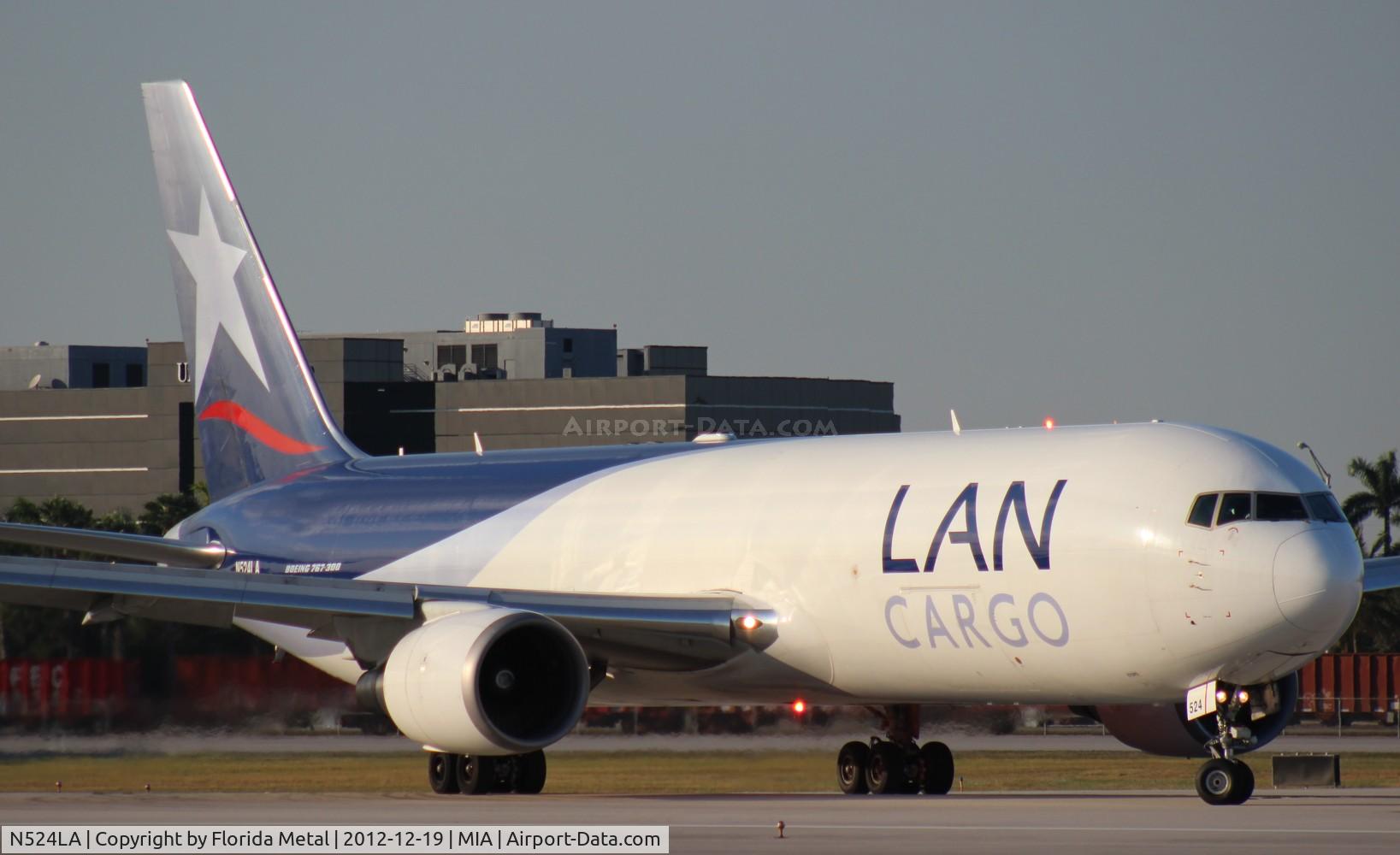 N524LA, 2007 Boeing 767-346F C/N 35816, LAN 767-300