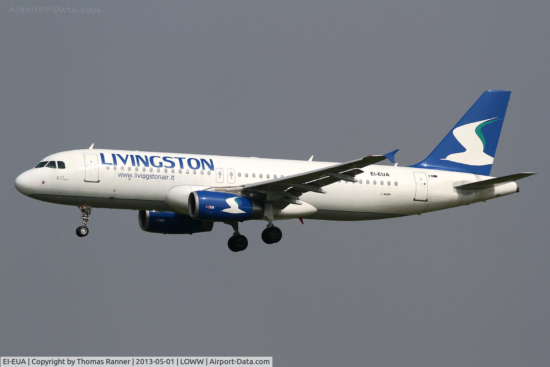 EI-EUA, 2004 Airbus A320-232 C/N 2210, Livingston Airbus A320