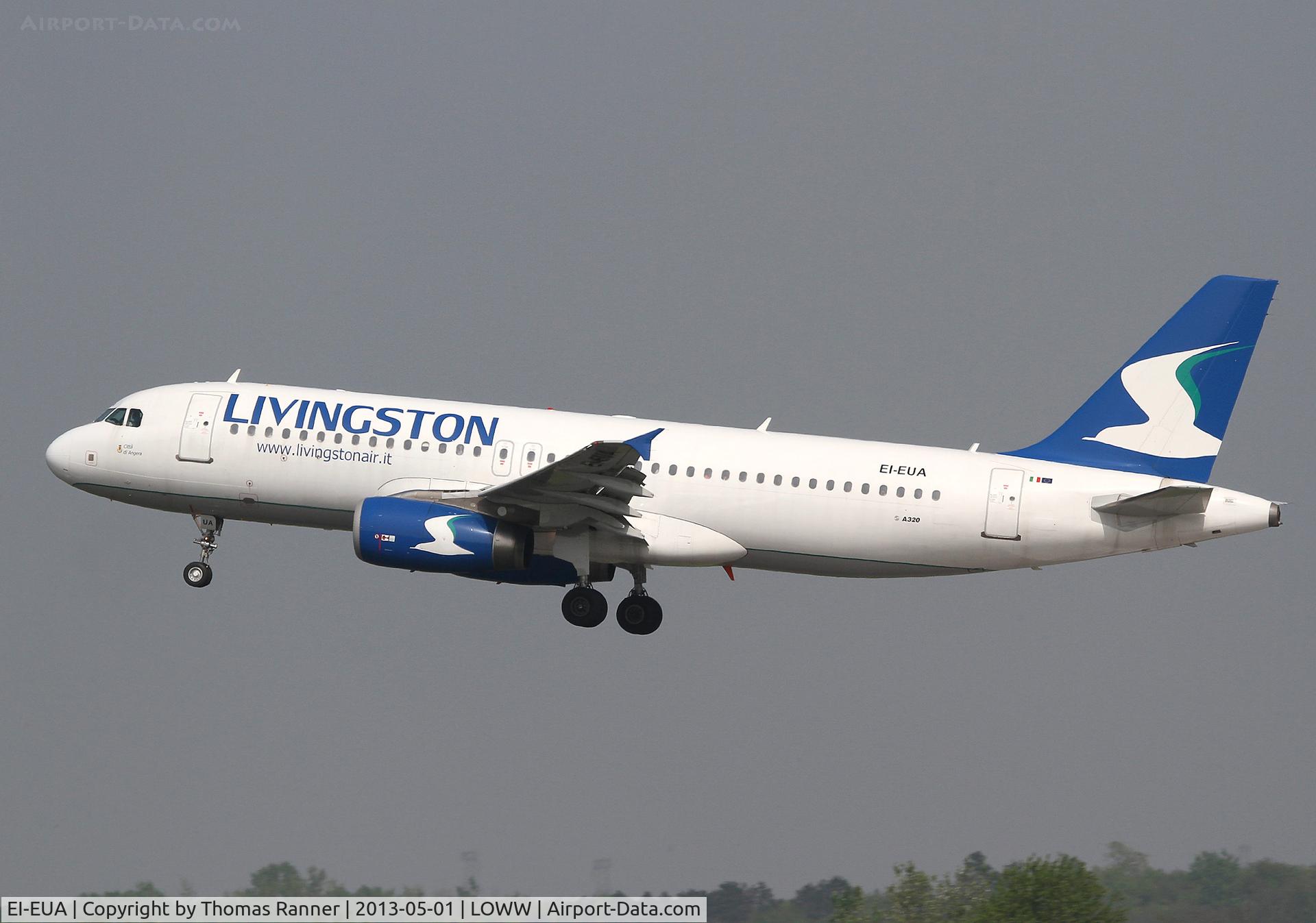 EI-EUA, 2004 Airbus A320-232 C/N 2210, Livingston Airbus A320
