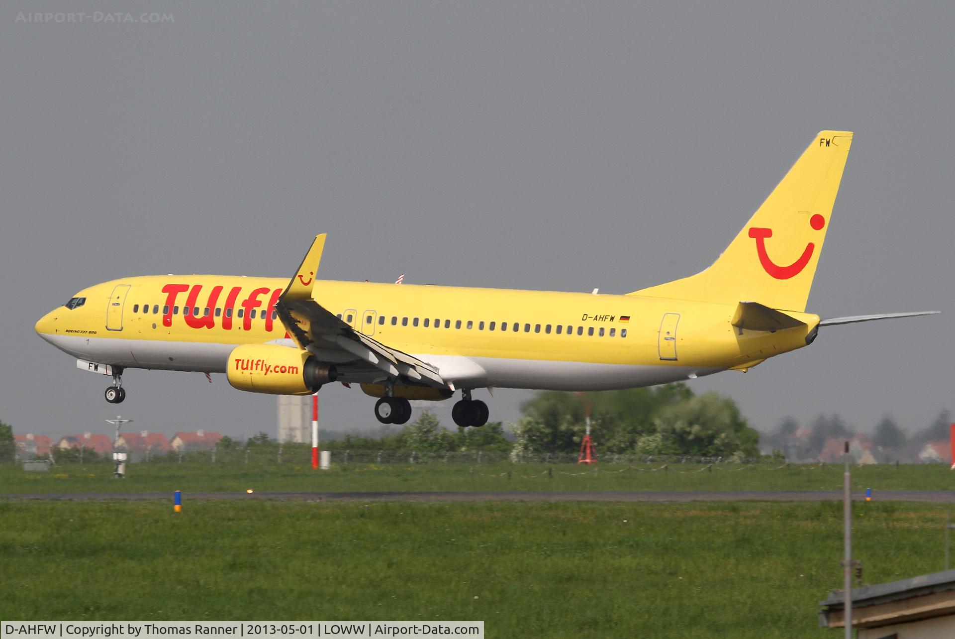 D-AHFW, 2001 Boeing 737-8K5 C/N 30882, Tui Fly Boeing 737