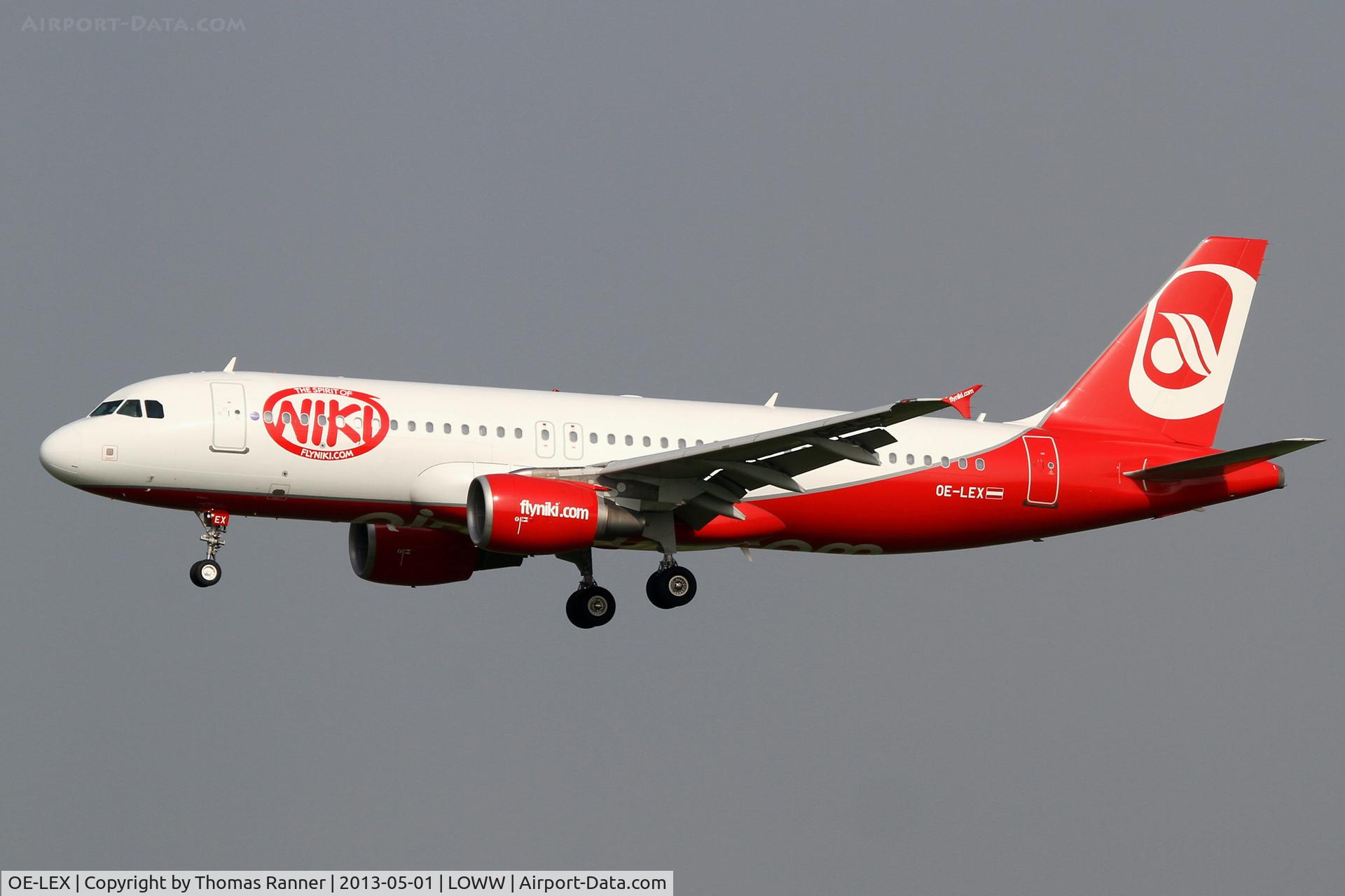 OE-LEX, 2006 Airbus A320-214 C/N 2867, Niki Airbus A320