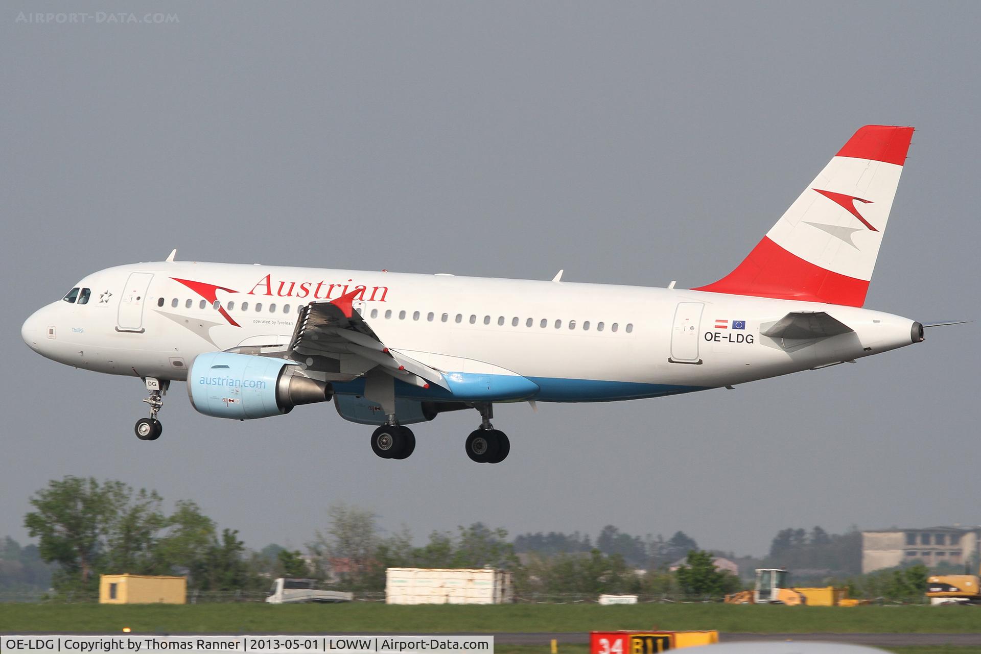 OE-LDG, 2006 Airbus A319-112 C/N 2652, Austrian Airbus A319