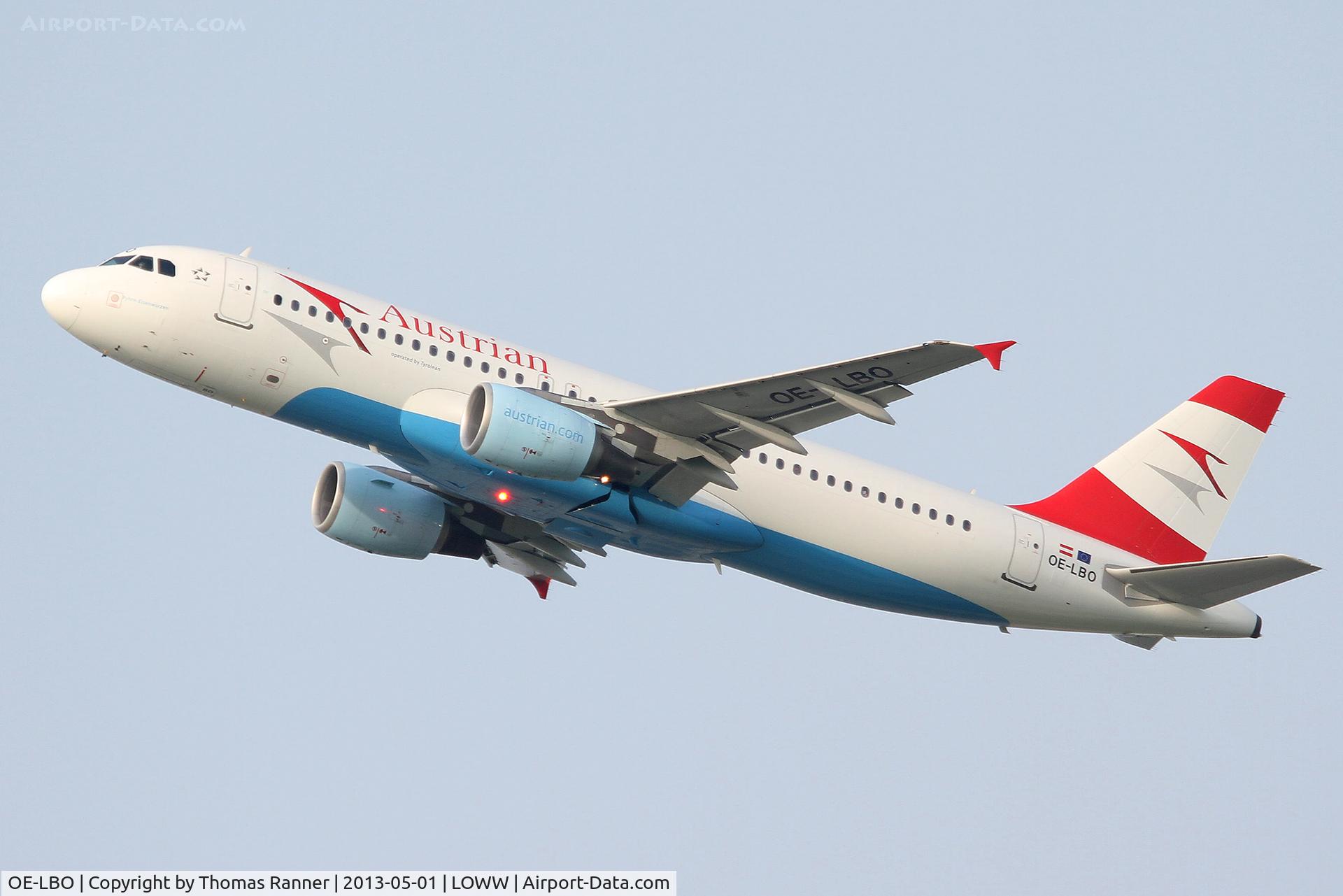 OE-LBO, 1998 Airbus A320-214 C/N 776, Austrian Airbus A320
