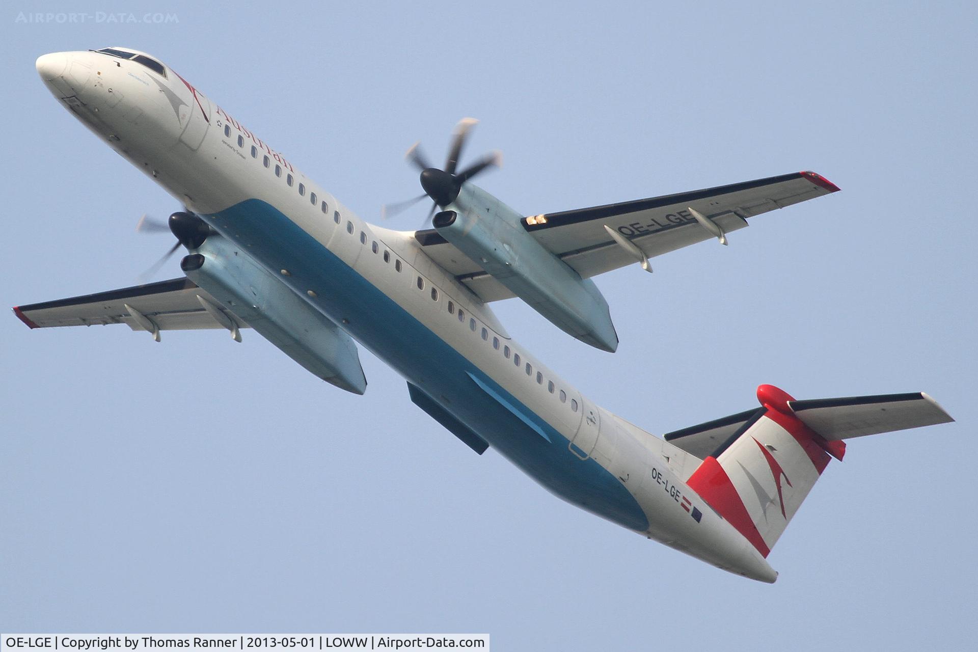 OE-LGE, 2001 De Havilland Canada DHC-8-402Q Dash 8 C/N 4042, Austrian DHC-8