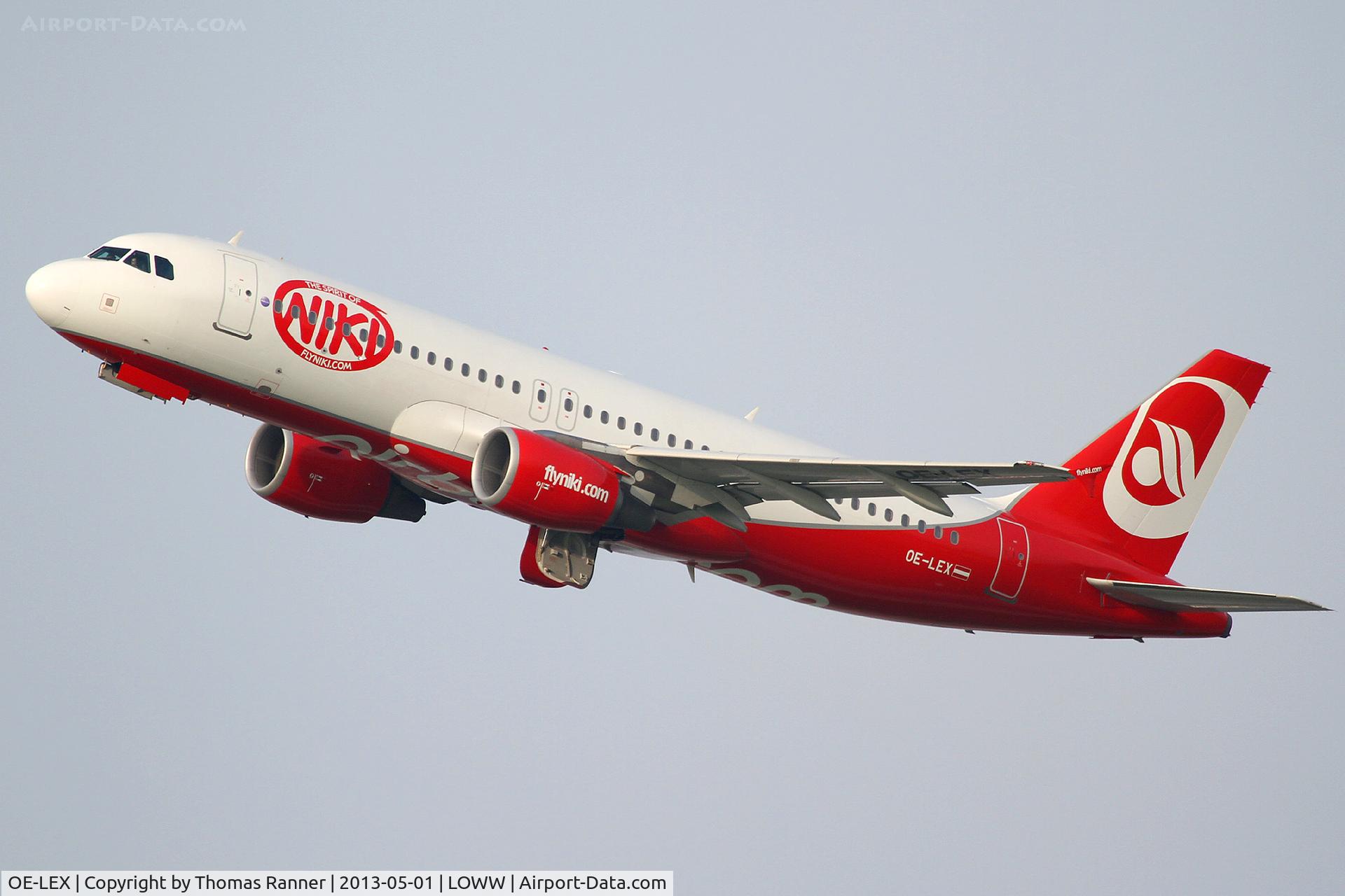 OE-LEX, 2006 Airbus A320-214 C/N 2867, Niki Airbus A320