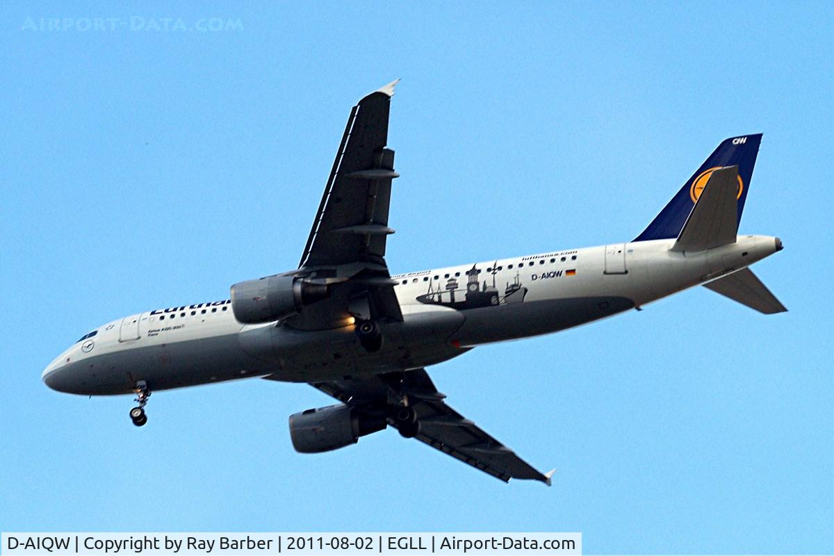 D-AIQW, 2000 Airbus A320-211 C/N 1367, D-AIQW   Airbus A320-211 [1367] (Lufthansa) Home~G 02/08/2011