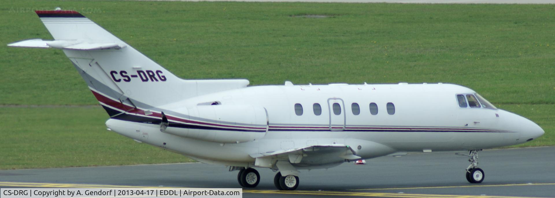 CS-DRG, 2005 Raytheon Hawker 800XP C/N 258741, Net Jets Europe (untitled), seen here at Düsseldorf Int´l (EDDL)