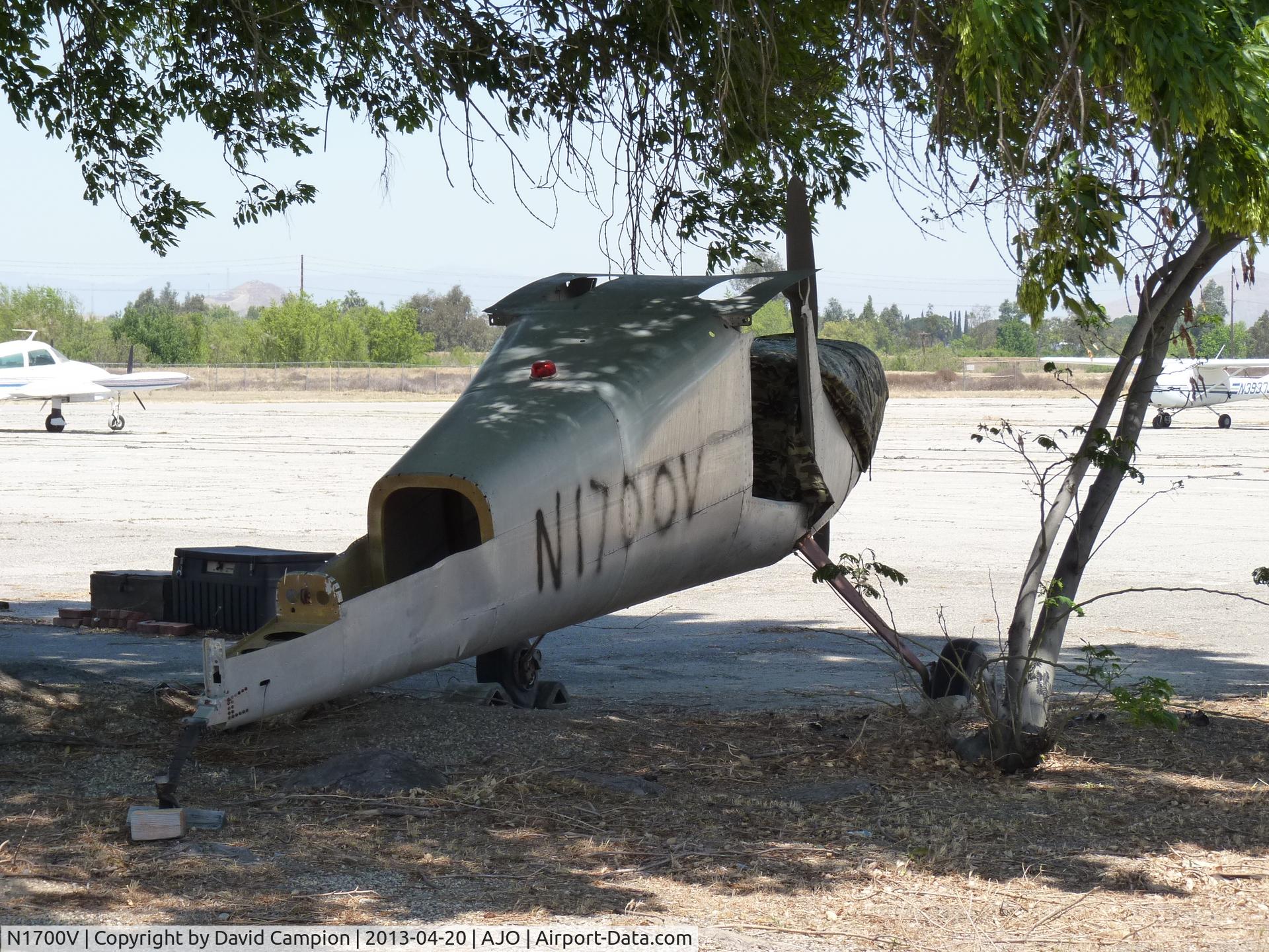 N1700V, 1947 Cessna 120 C/N 14126, at Corona Municipal, CA