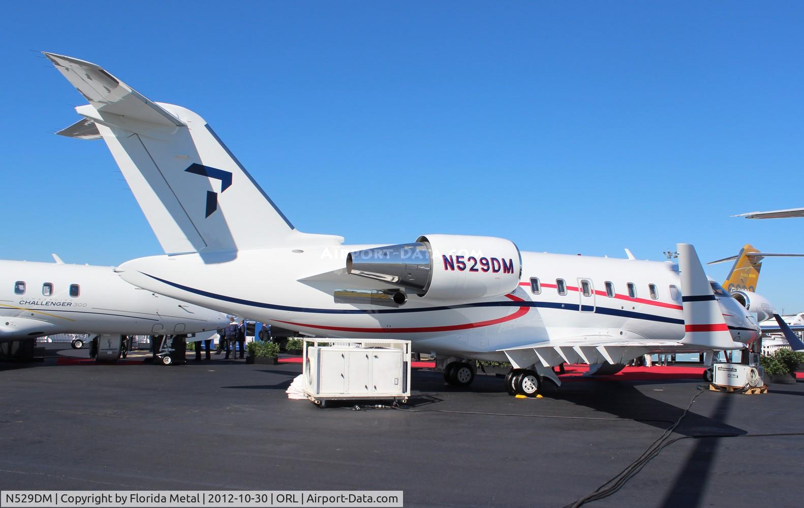 N529DM, 2007 Bombardier Challenger 604 (CL-600-2B16) C/N 5711, Challenger 605 at NBAA