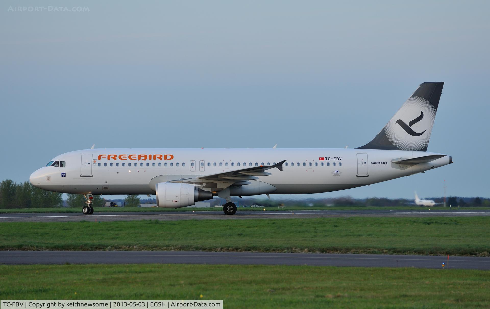 TC-FBV, 2011 Airbus A320-214 C/N 4658, First Freebird in May !