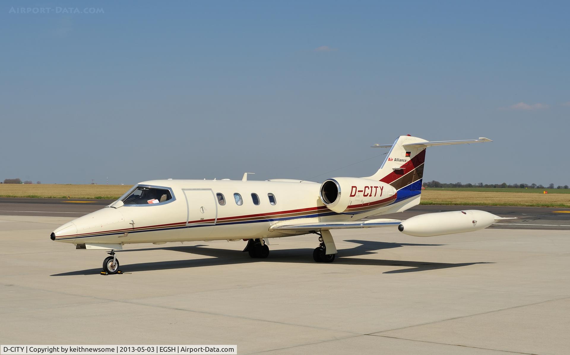 D-CITY, 1978 Gates Learjet 35A C/N 35A-177, Air Ambulance in good light !!
