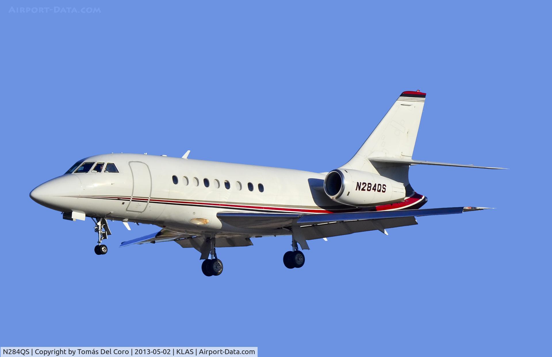 N284QS, 2002 Dassault Falcon 2000 C/N 185, N284QS 2002 Dassault Aviation FALCON 2000 C/N 185

Las Vegas - McCarran International (LAS / KLAS)
USA - Nevada, May 02, 2013
Photo: Tomás Del Coro
