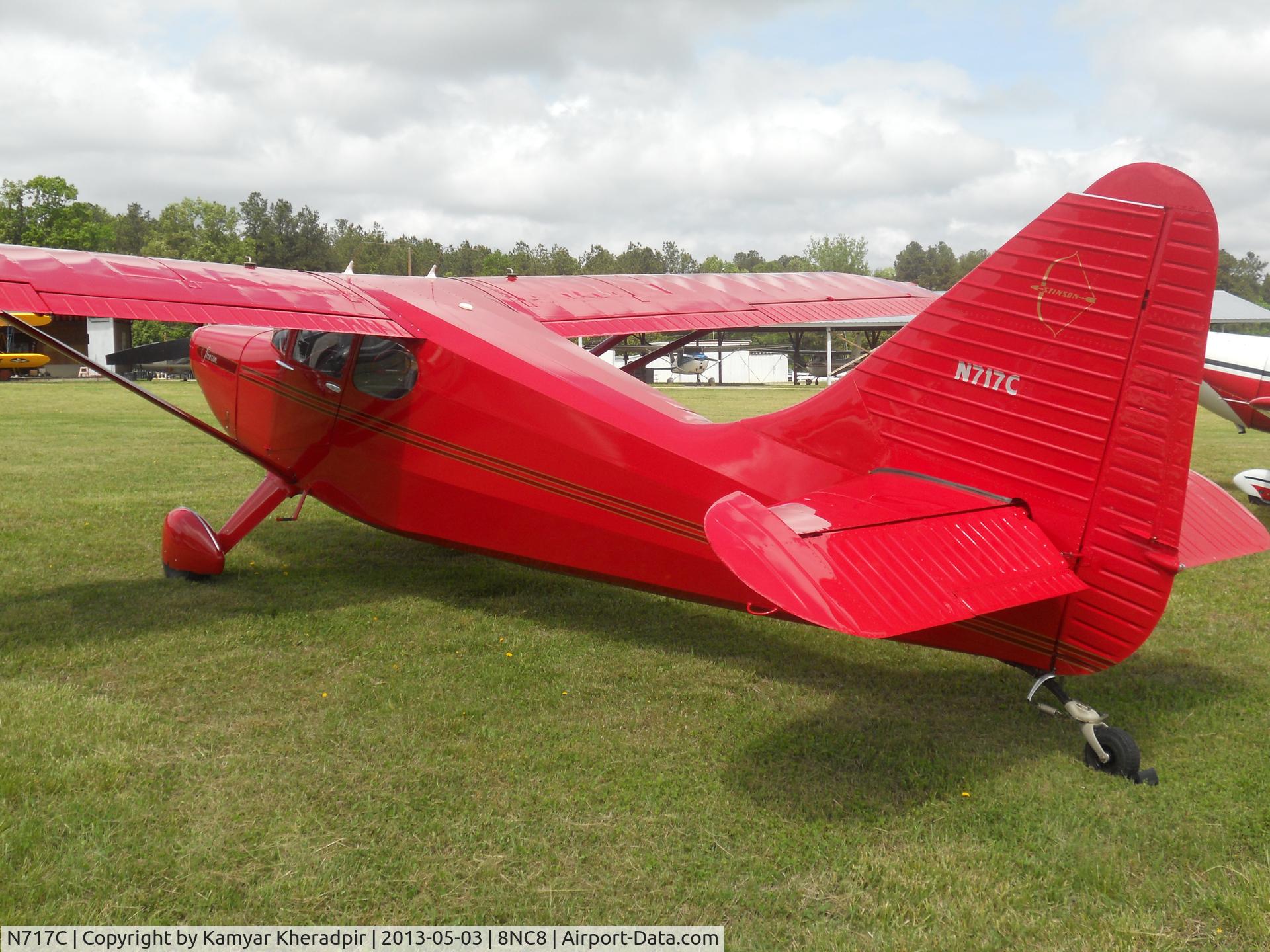 N717C, 1947 Stinson 108-3 Voyager C/N 108-3717, Sweet machine