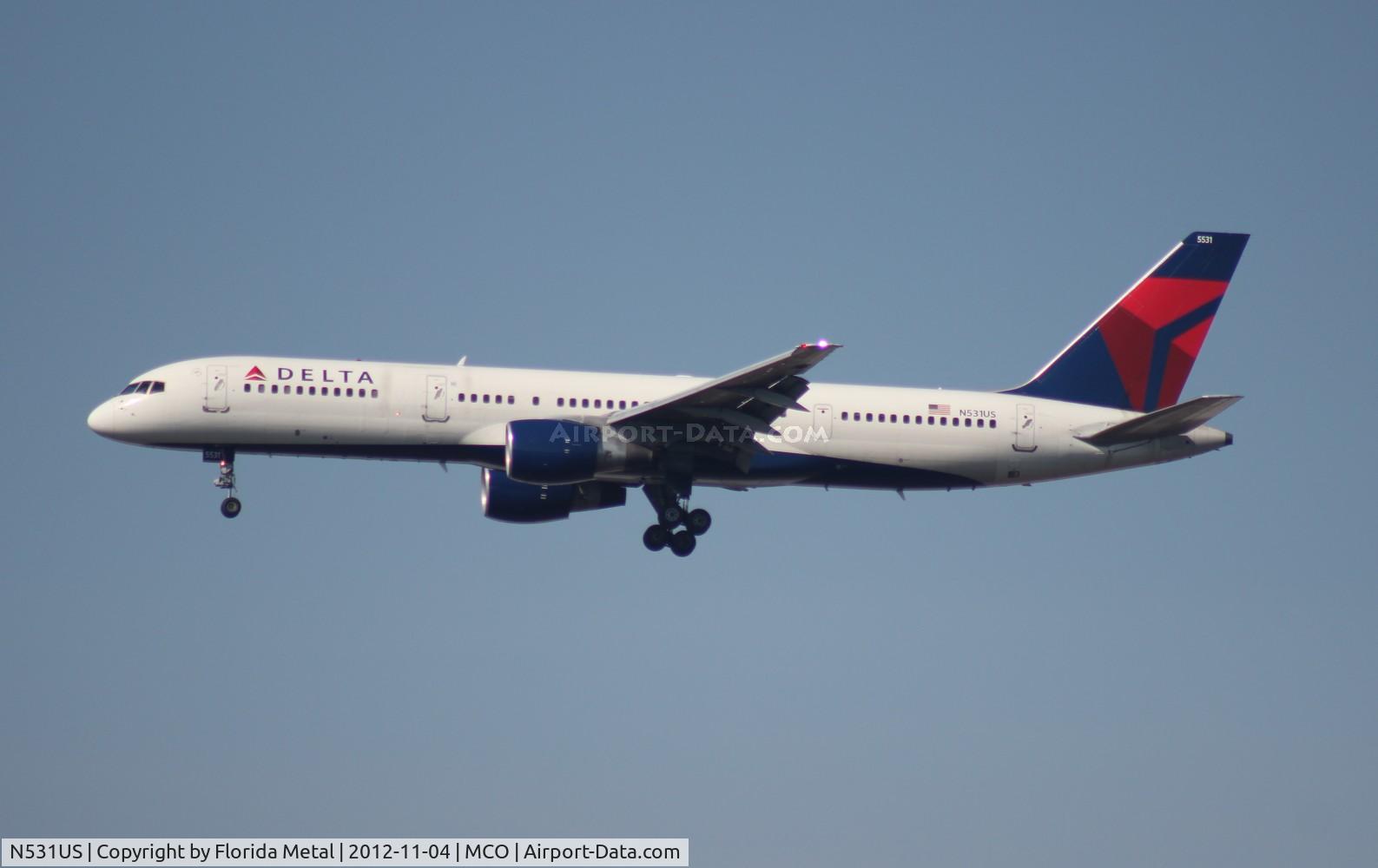 N531US, 1988 Boeing 757-251 C/N 23846, Delta 757