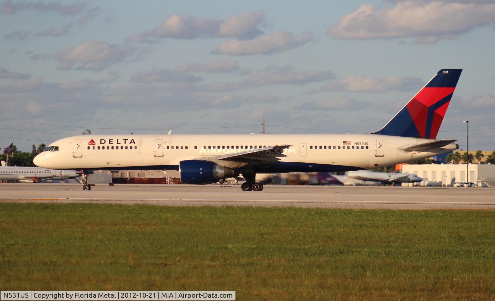 N531US, 1988 Boeing 757-251 C/N 23846, Delta 757