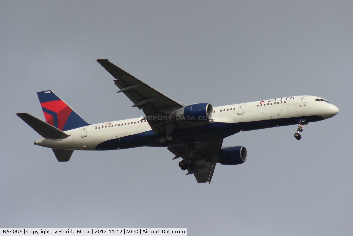 N540US, 1996 Boeing 757-251 C/N 26487, Delta 757-200