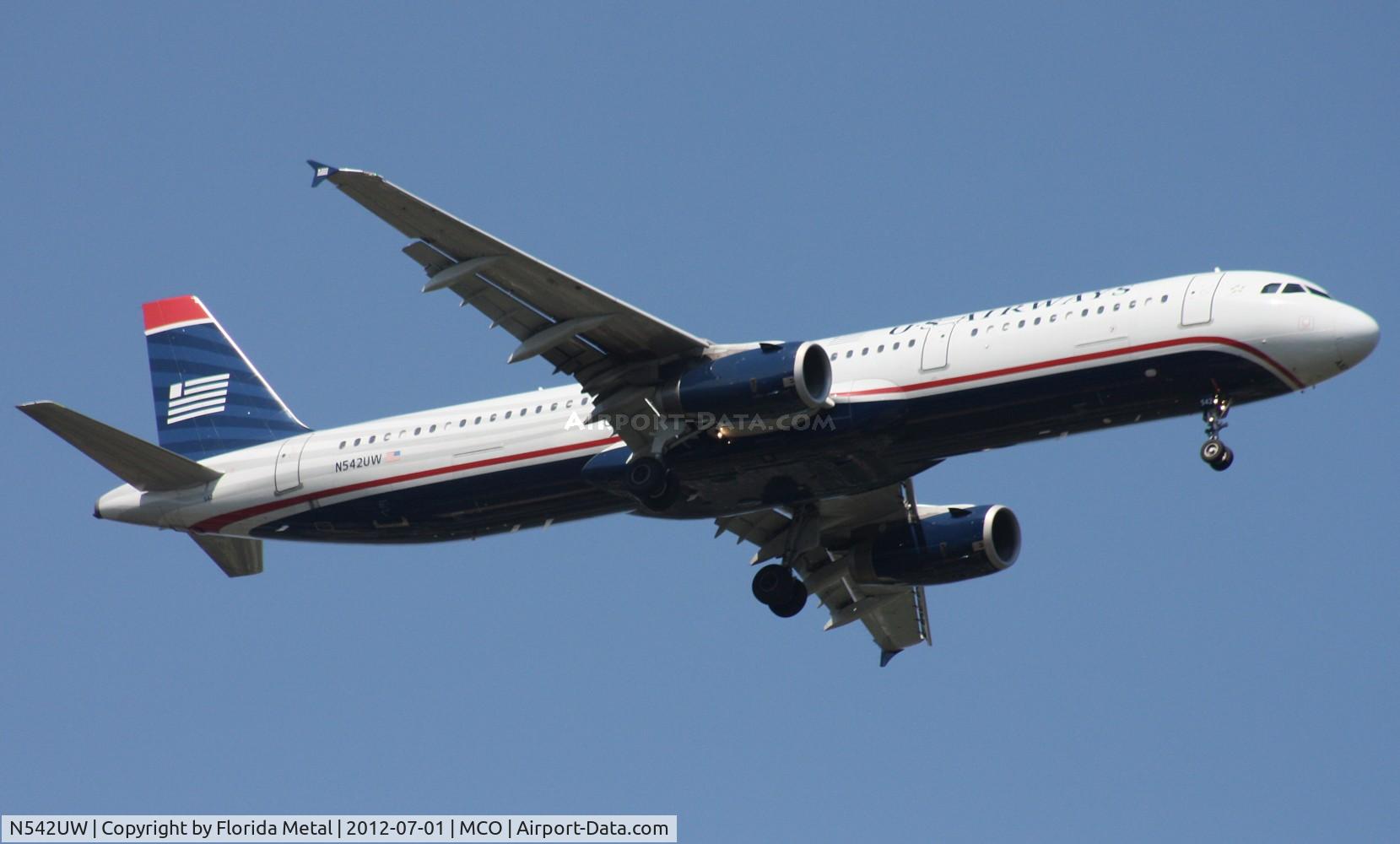 N542UW, 2009 Airbus A321-231 C/N 4134, US Airways A321