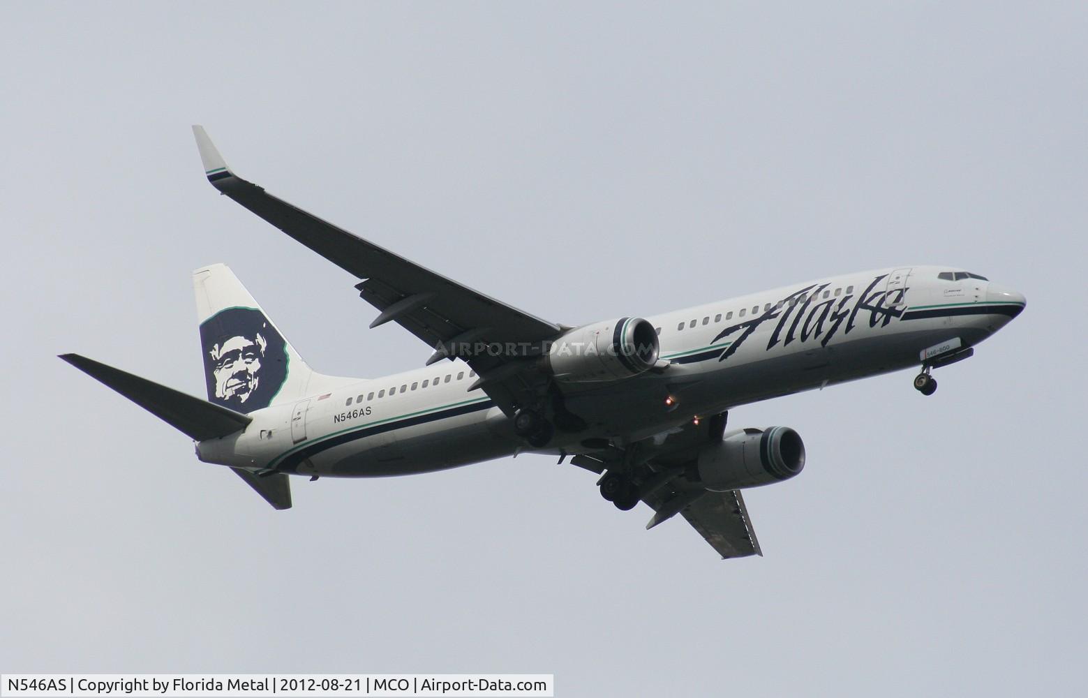 N546AS, 2005 Boeing 737-890 C/N 30022, Alaska 737-800