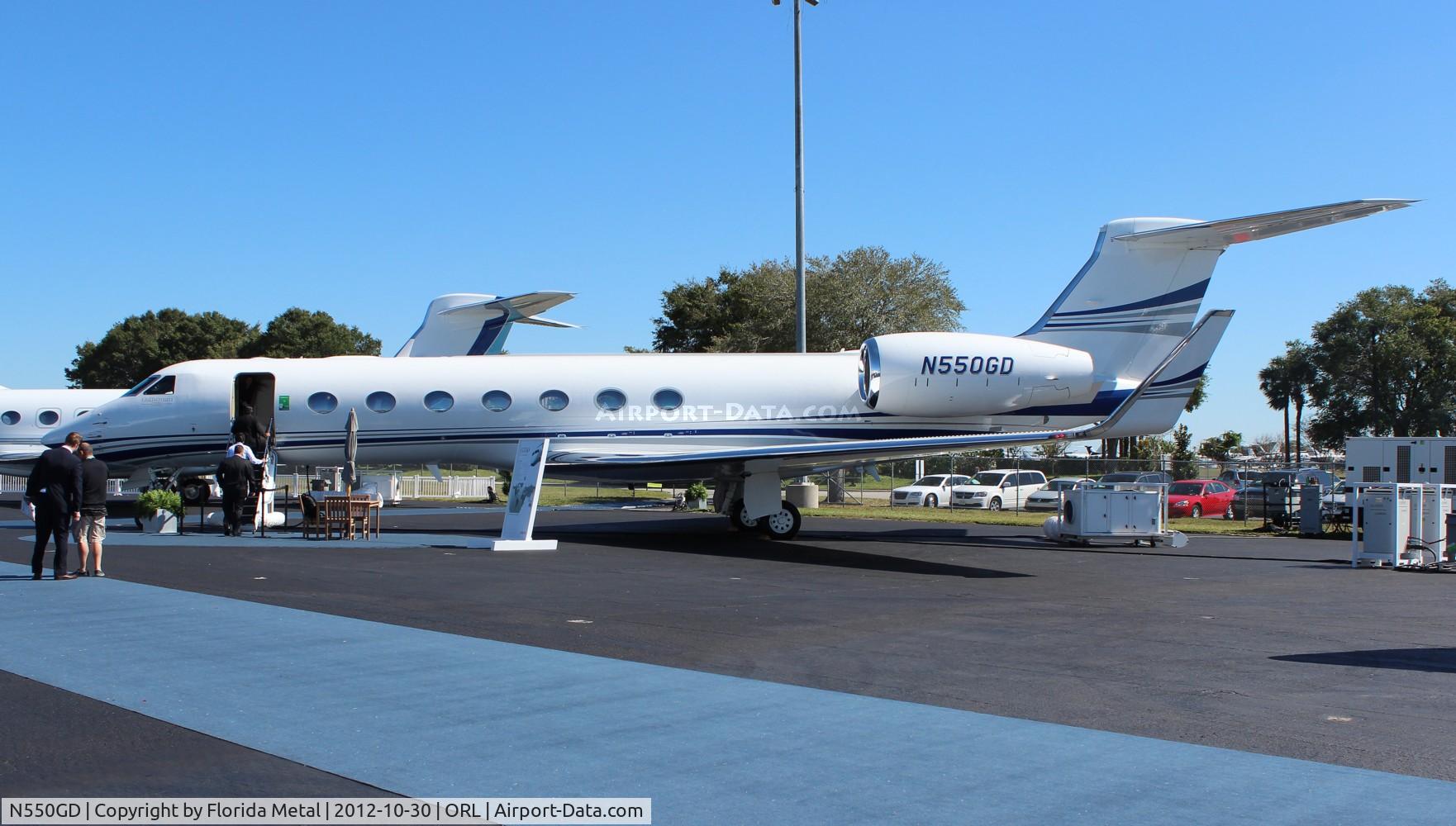 N550GD, 2008 Gulfstream Aerospace GV-SP (G550) C/N 5184, Gulfstream G550 at NBAA