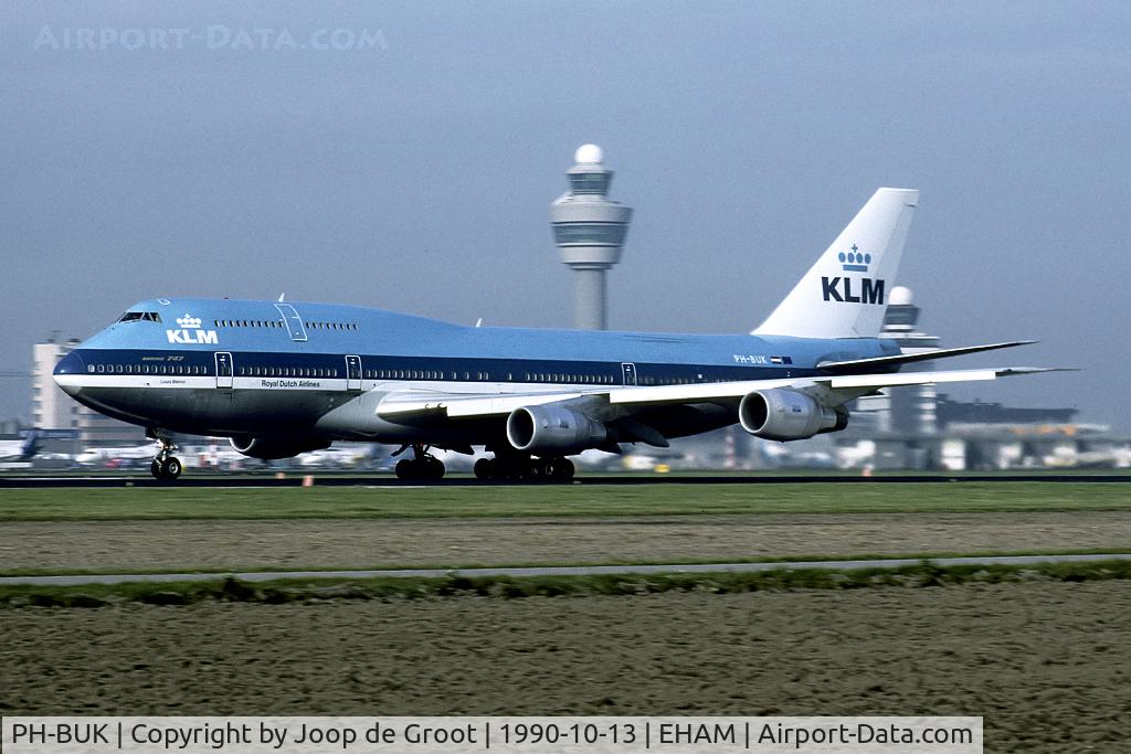 PH-BUK, 1978 Boeing 747-206B (SUD) C/N 21549, now preserved in the Aviodrome museum