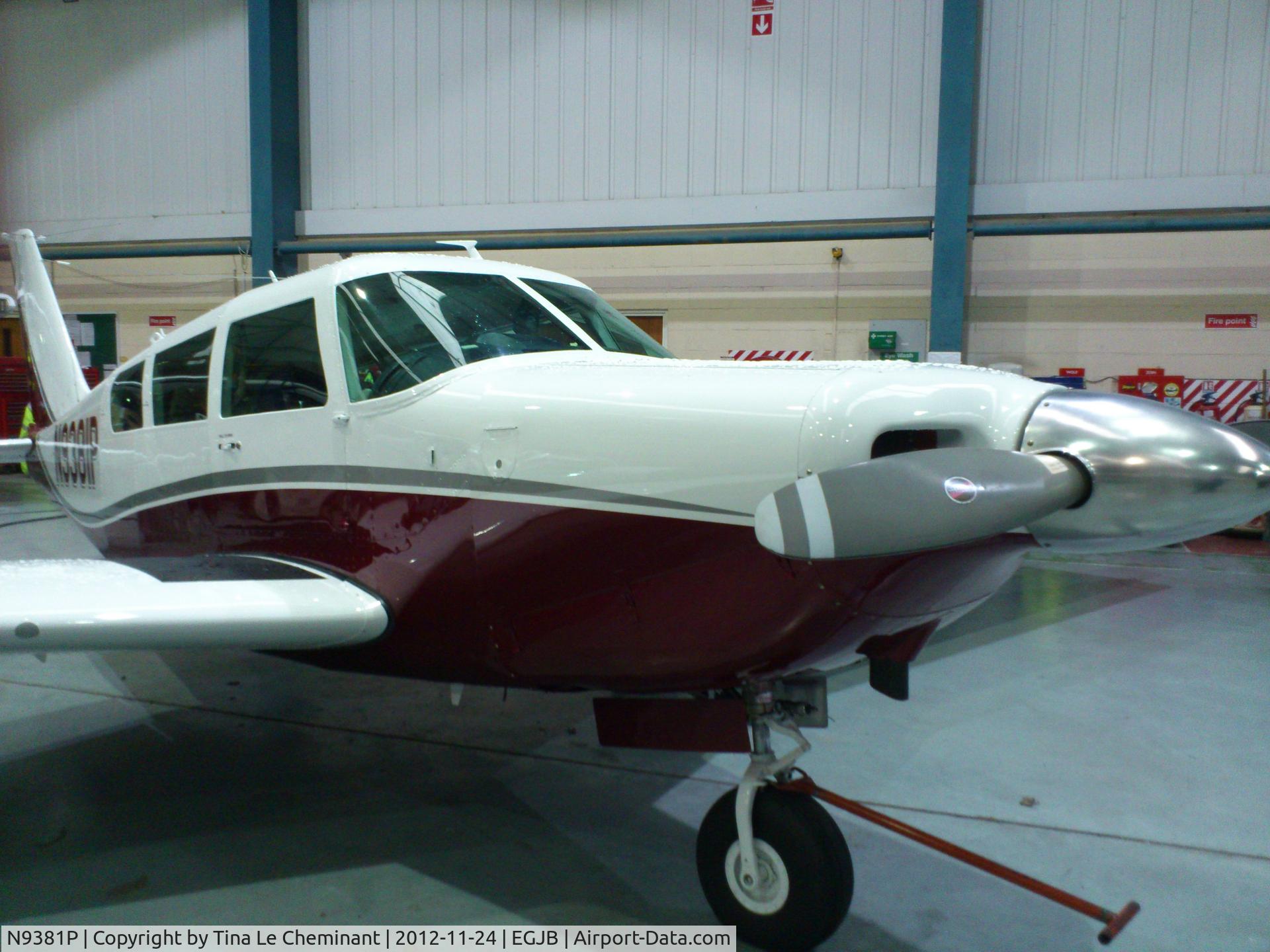 N9381P, 1969 Piper PA-24-260 Comanche B C/N 24-4882, Anglo Normandy aero engineering hangar