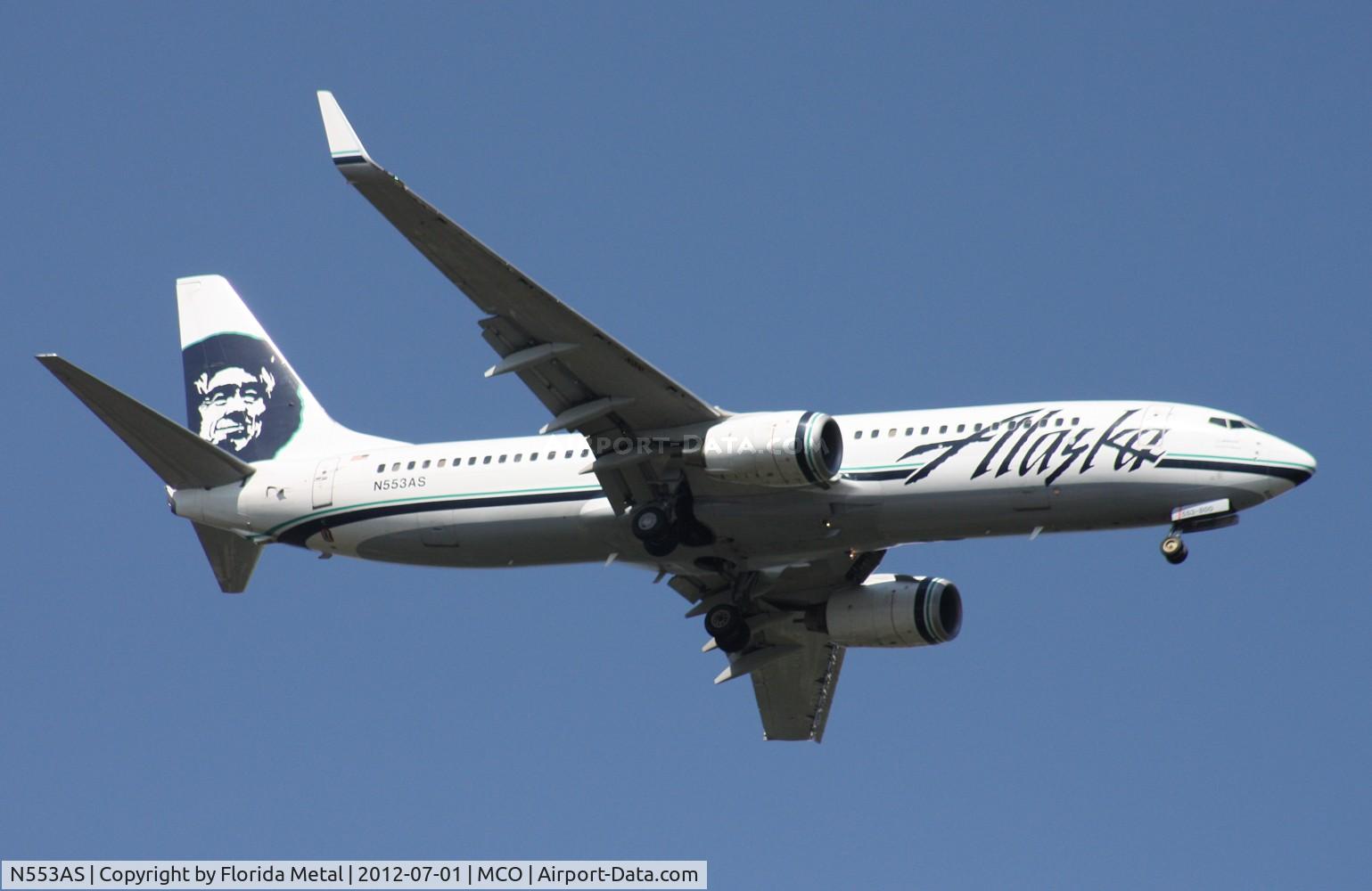 N553AS, 2006 Boeing 737-890 C/N 34594, Alaska 737-800