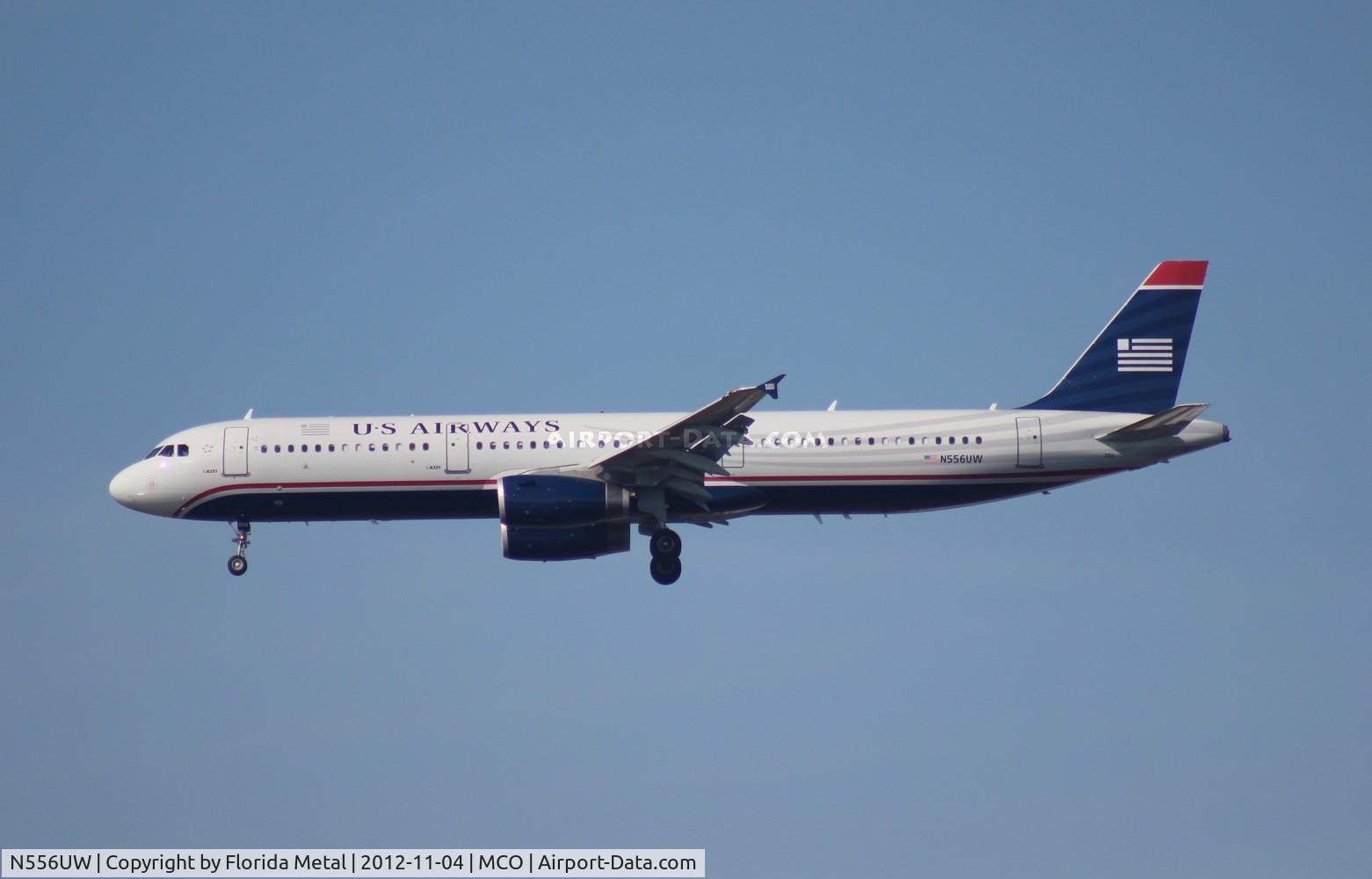 N556UW, 2012 Airbus A321-231 C/N 5244, US Airways A321