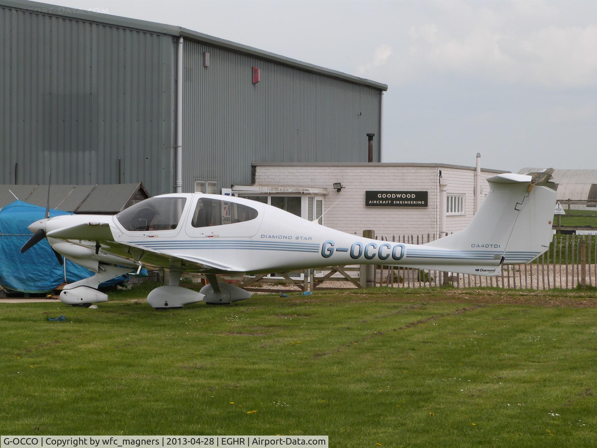 G-OCCO, 2006 Diamond DA-40D Diamond Star C/N D4.242, Plane Talking LtdGoodwood Airfield, West Sussex