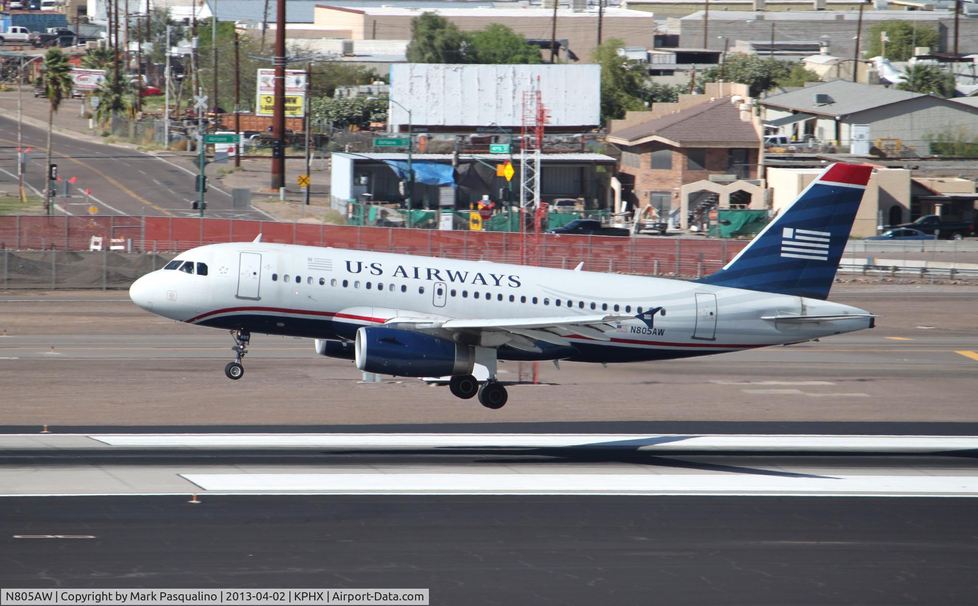 N805AW, 1999 Airbus A319-132 C/N 1049, Airbus A319