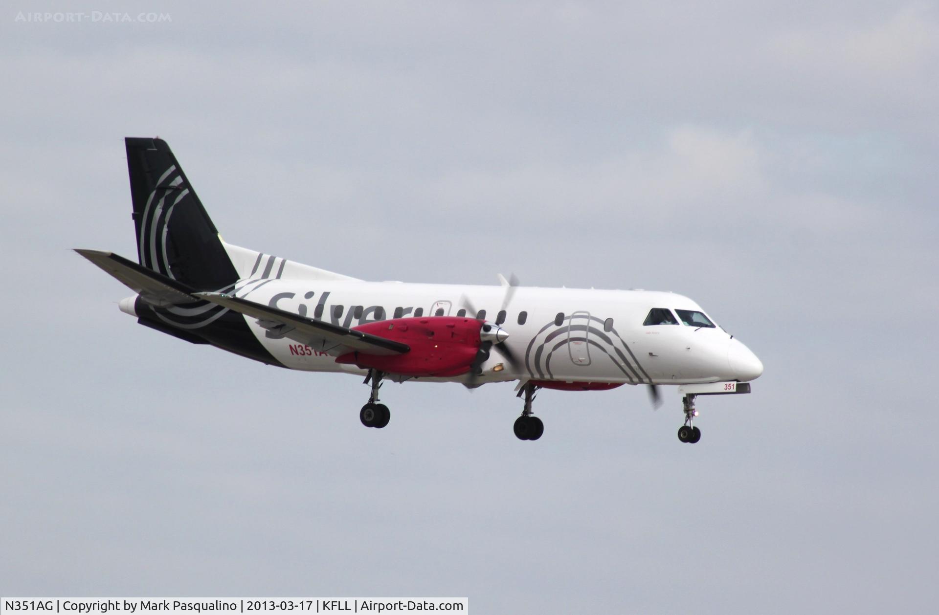 N351AG, 1998 Saab 340B C/N 340B-445, SAAB 340B