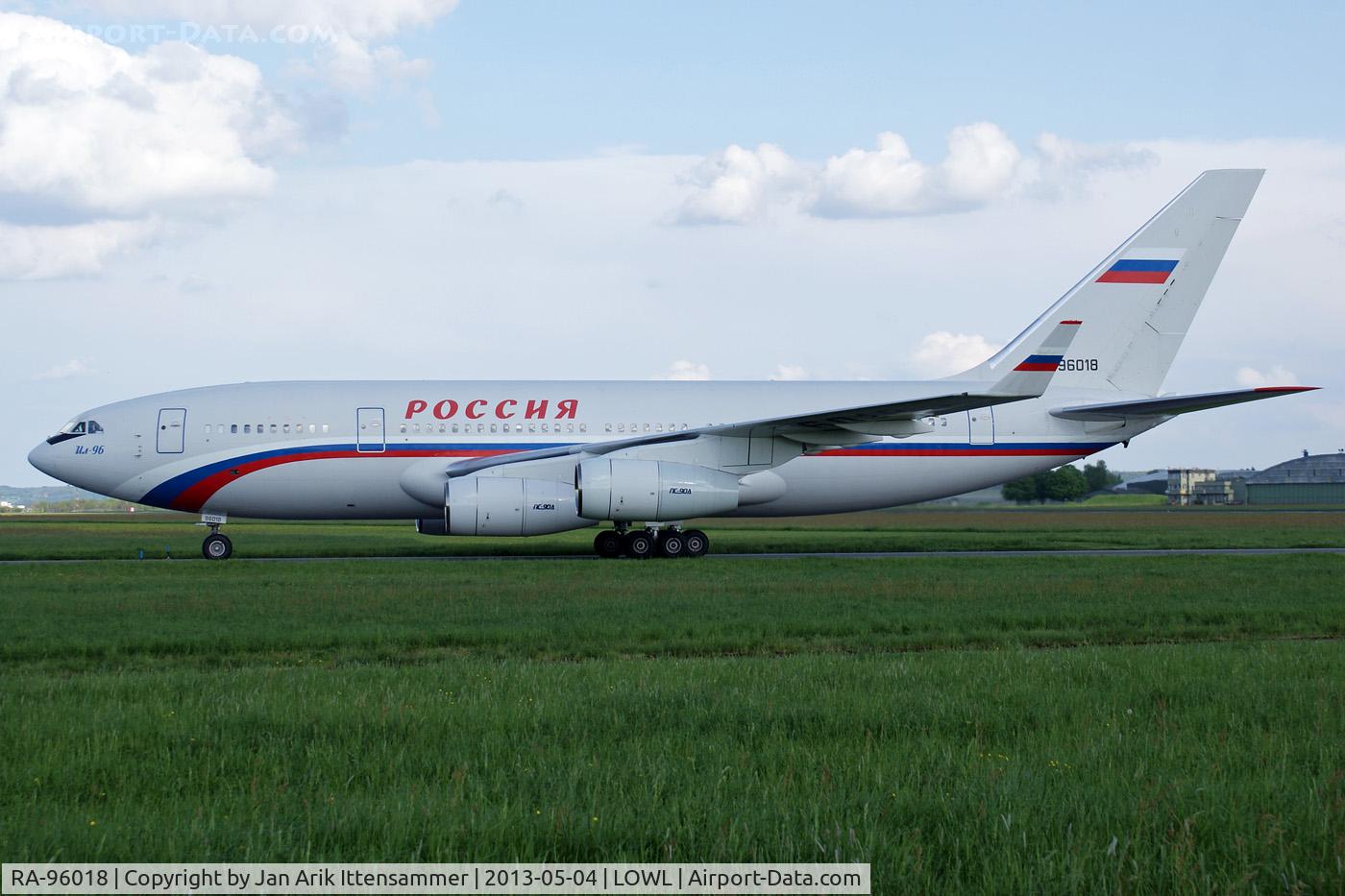 RA-96018, 2007 Ilyushin Il-96-300 C/N 74393202018, RA-96018