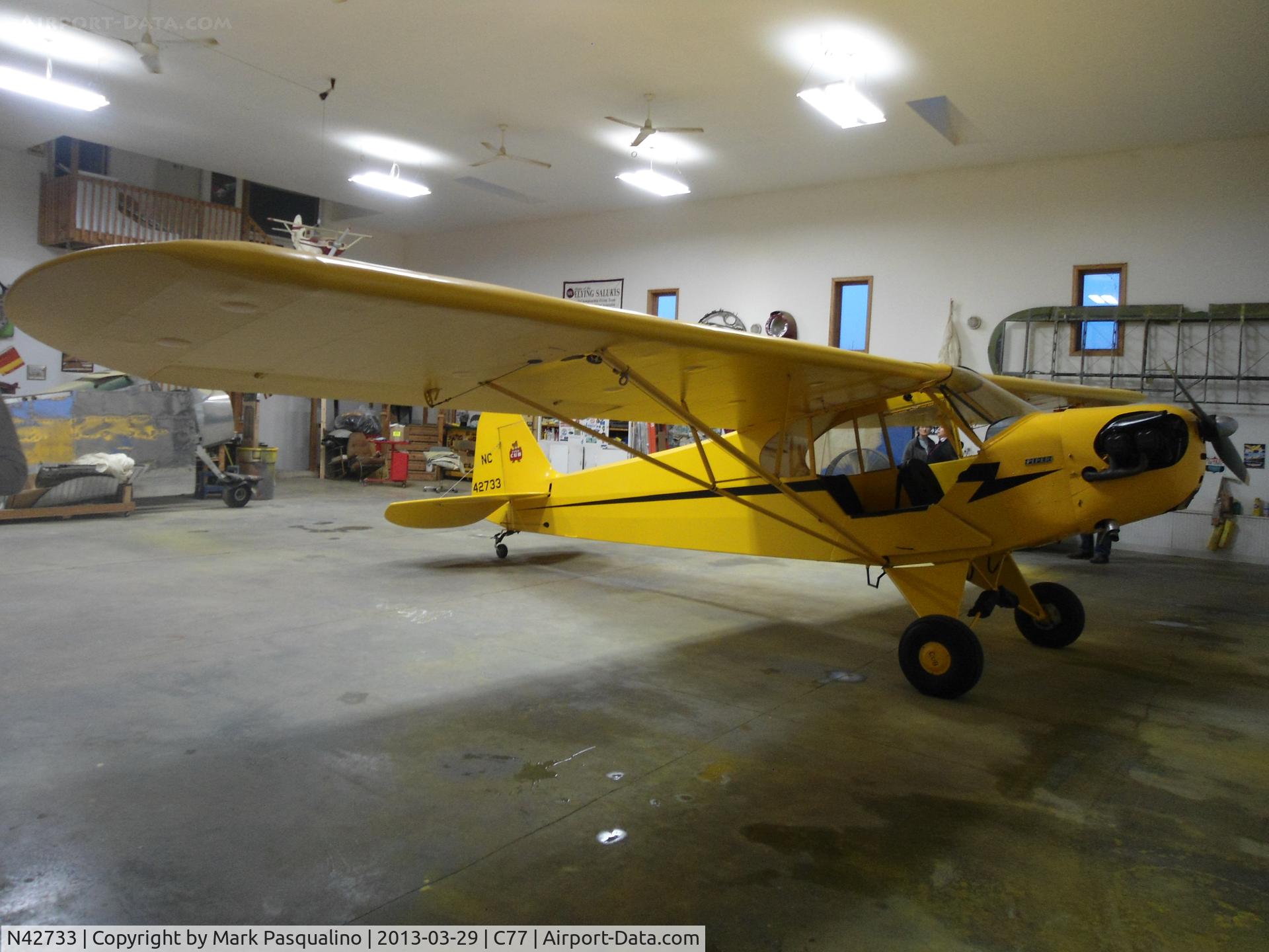 N42733, 1945 Piper J3C-65 Cub C/N 15033, Piper J3C-65