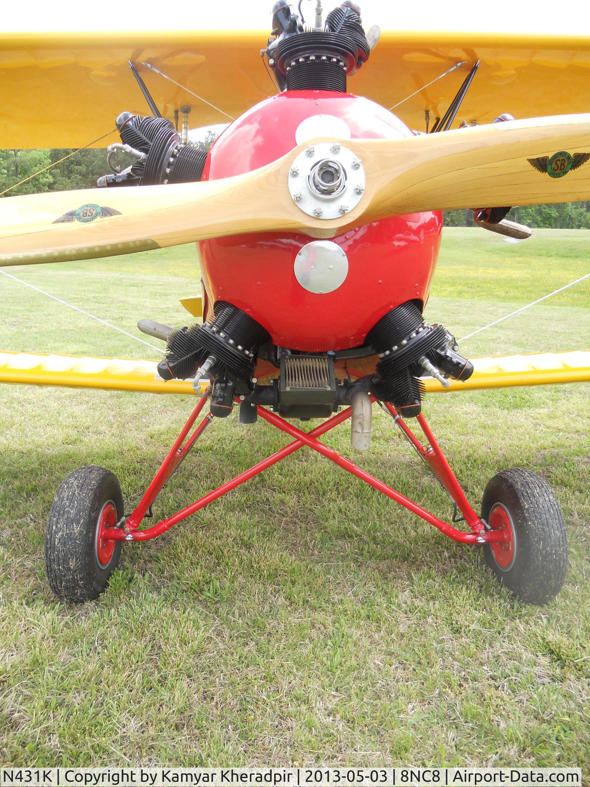 N431K, 1929 Fleet Model 2 C/N 154, Prop