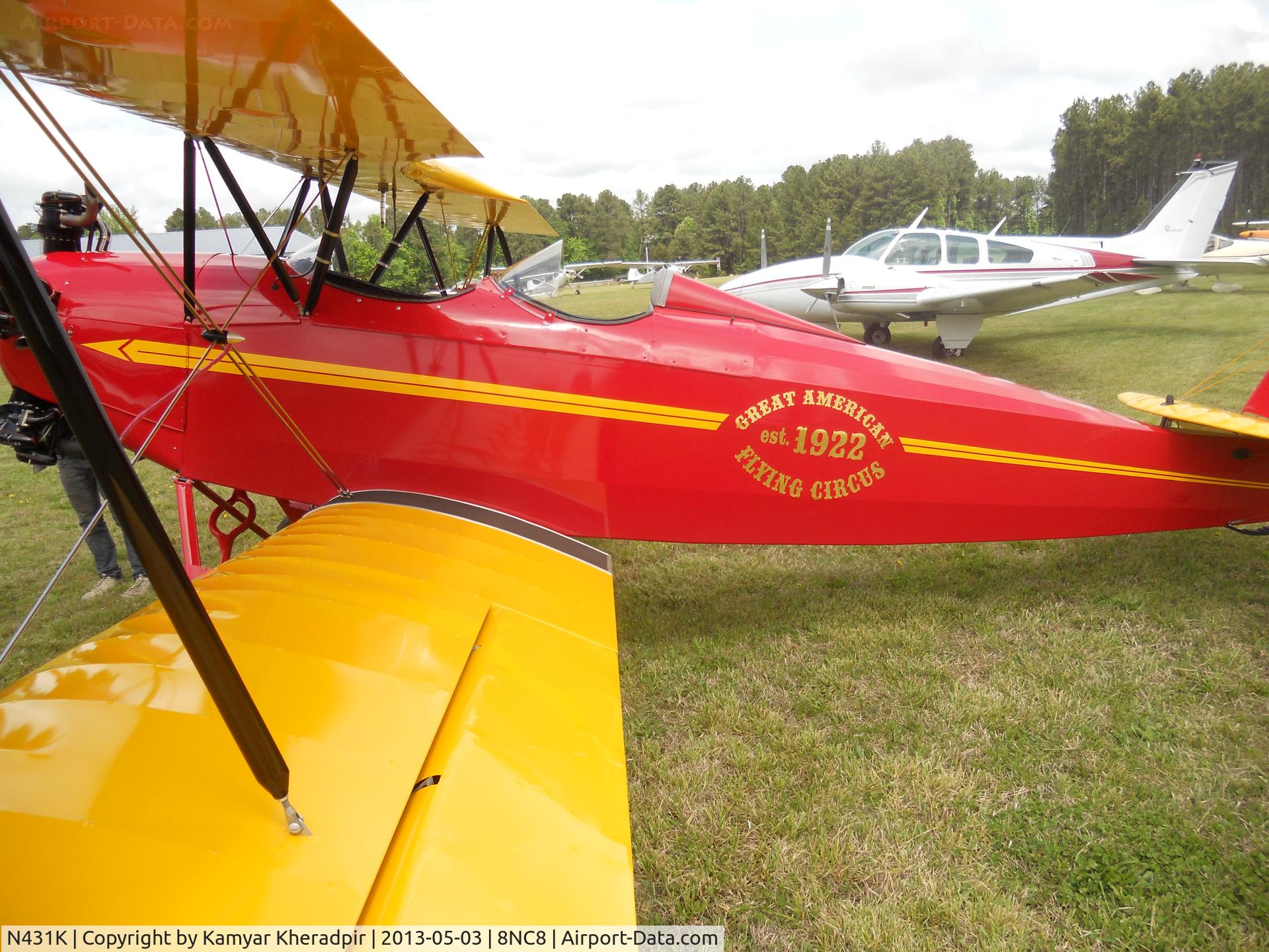N431K, 1929 Fleet Model 2 C/N 154, Side